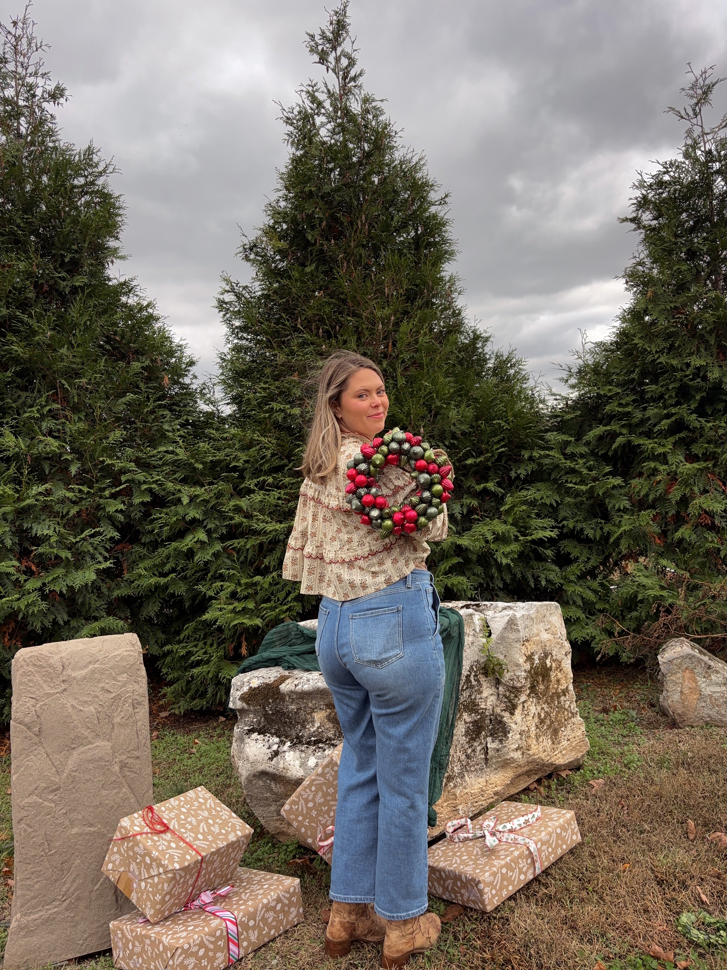 Charlotte Romantic Floral Top