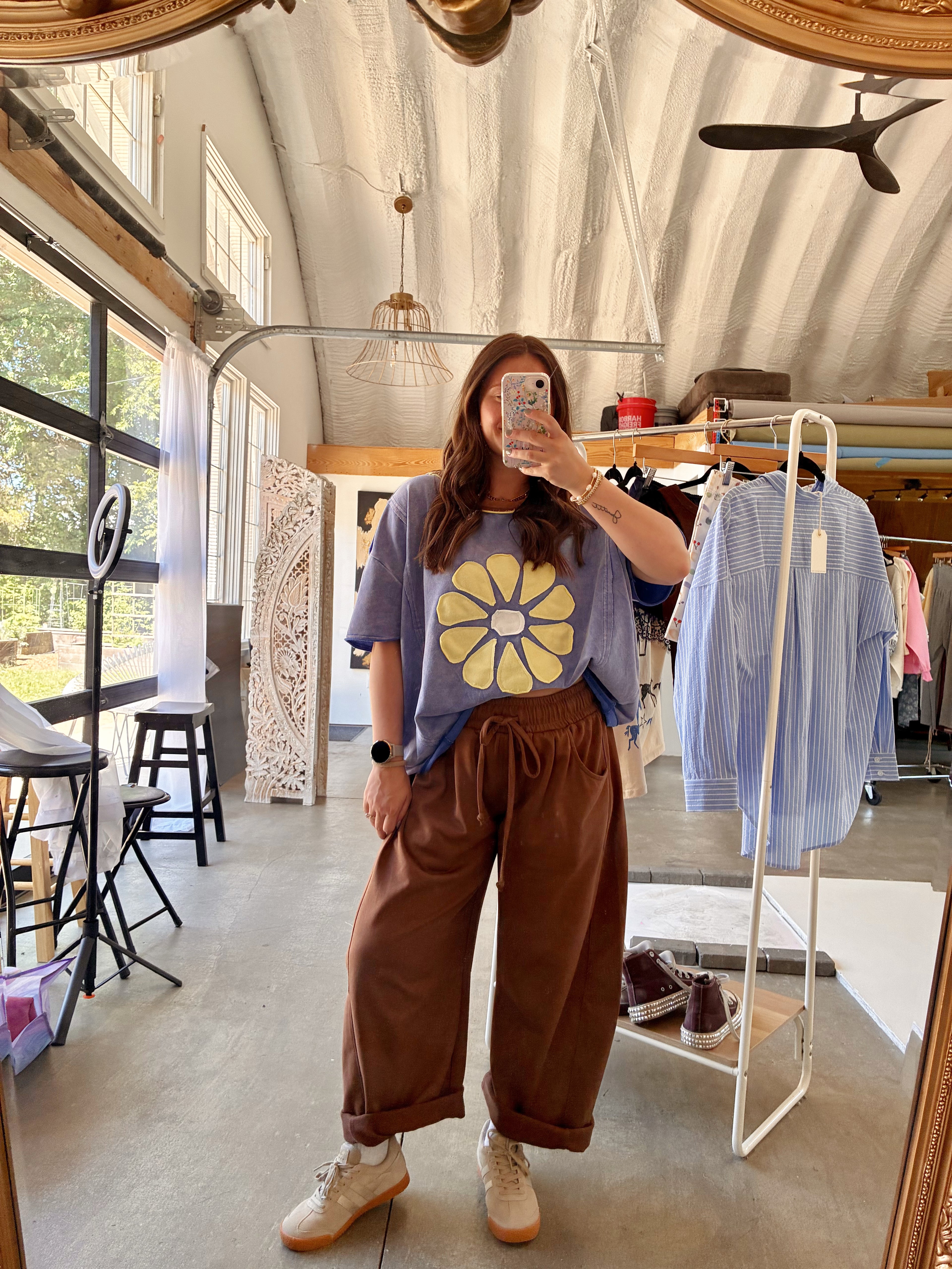Espresso Barrel Pants