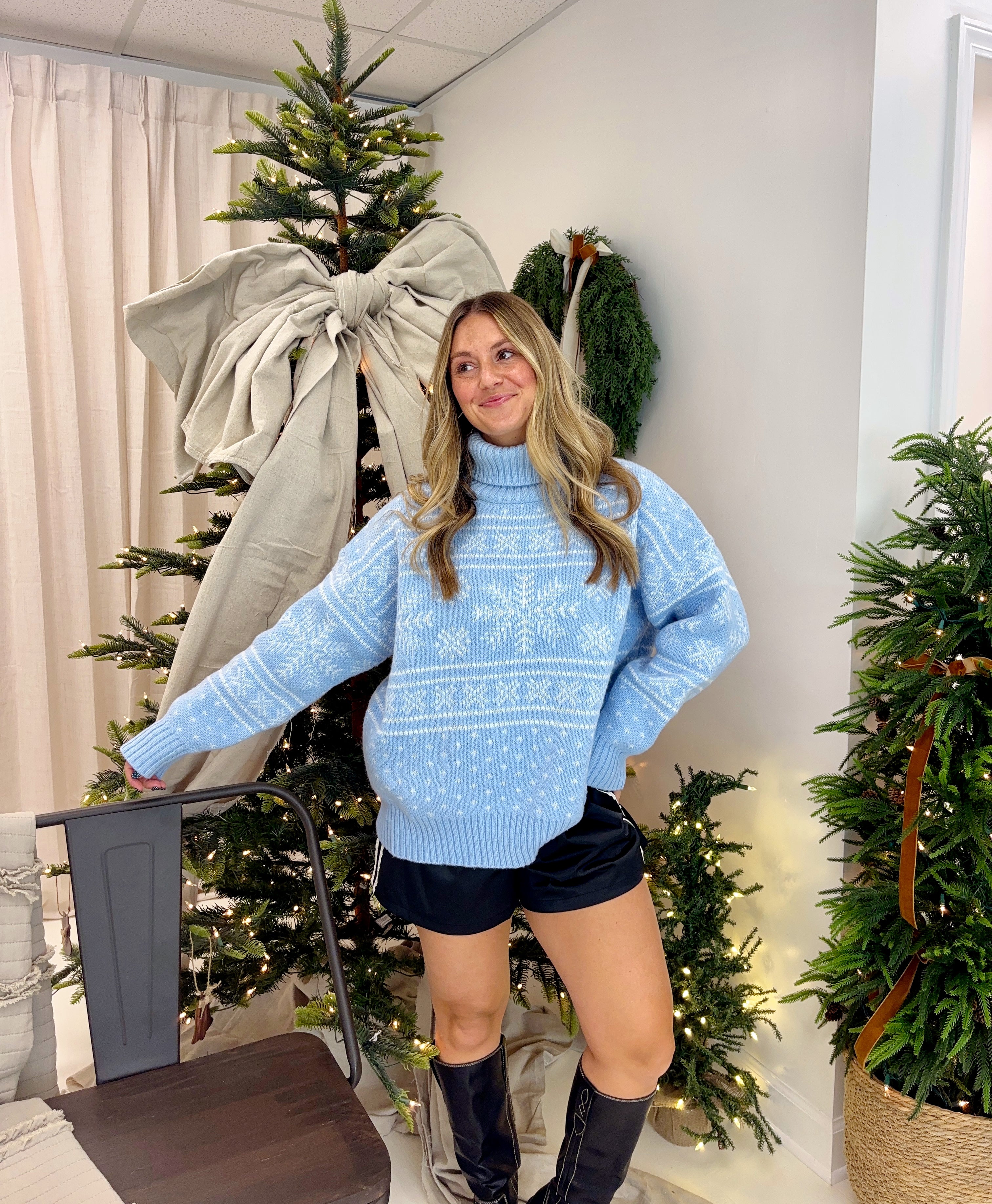 Snowy Dreams Sweater