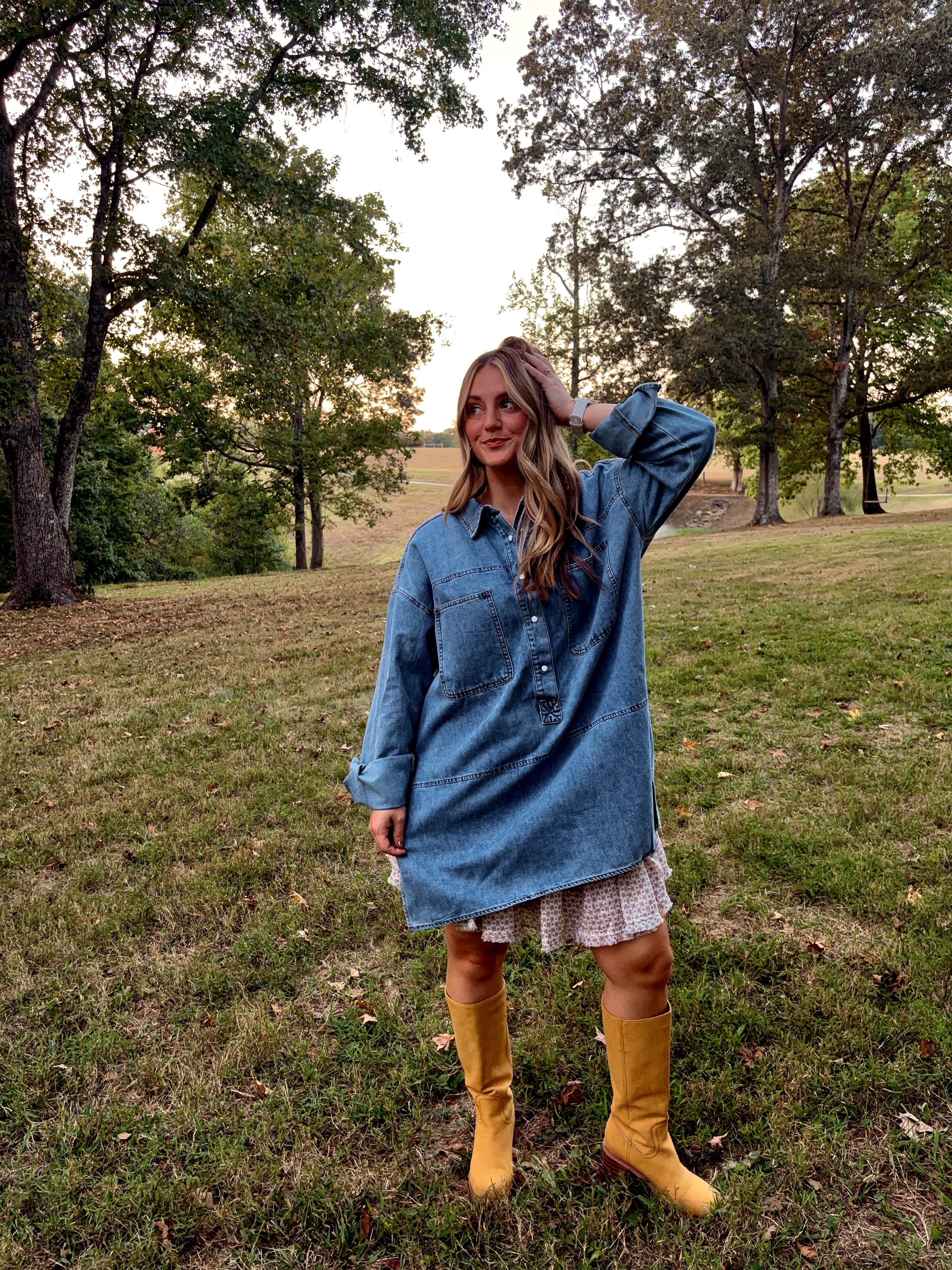 Rory Denim Tunic