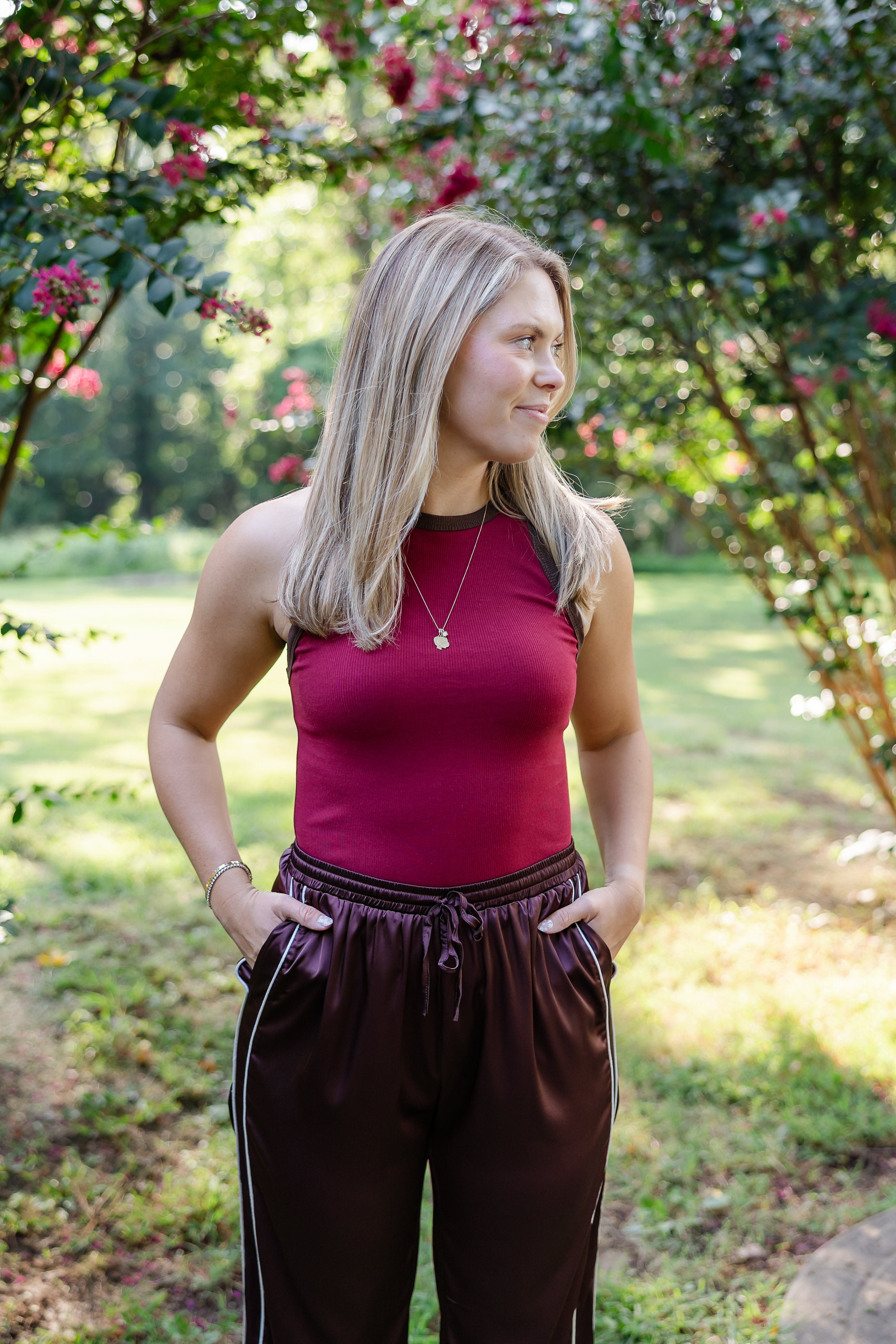 Best Pick Tank - Burgundy