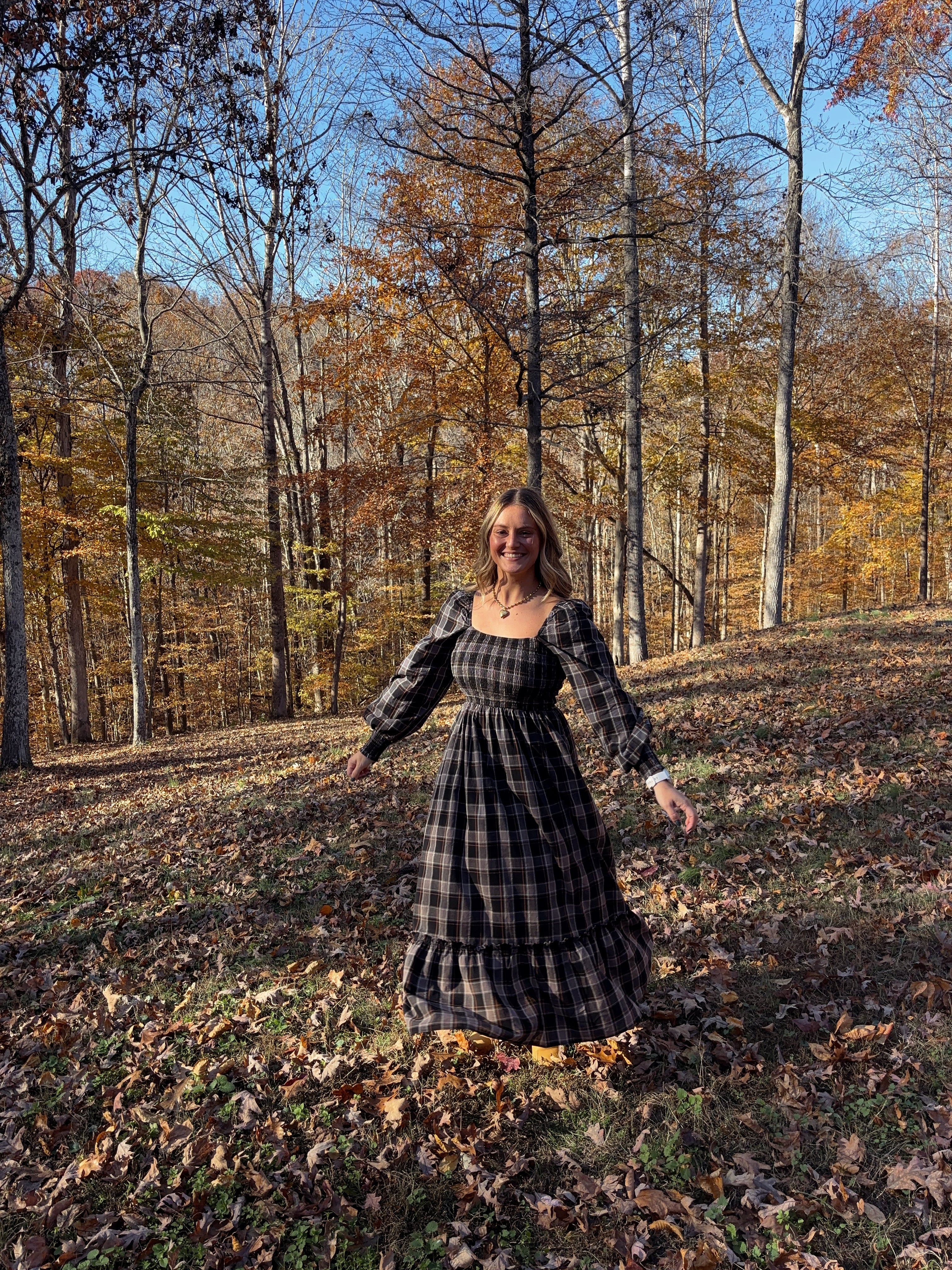 Plaid About You Dress