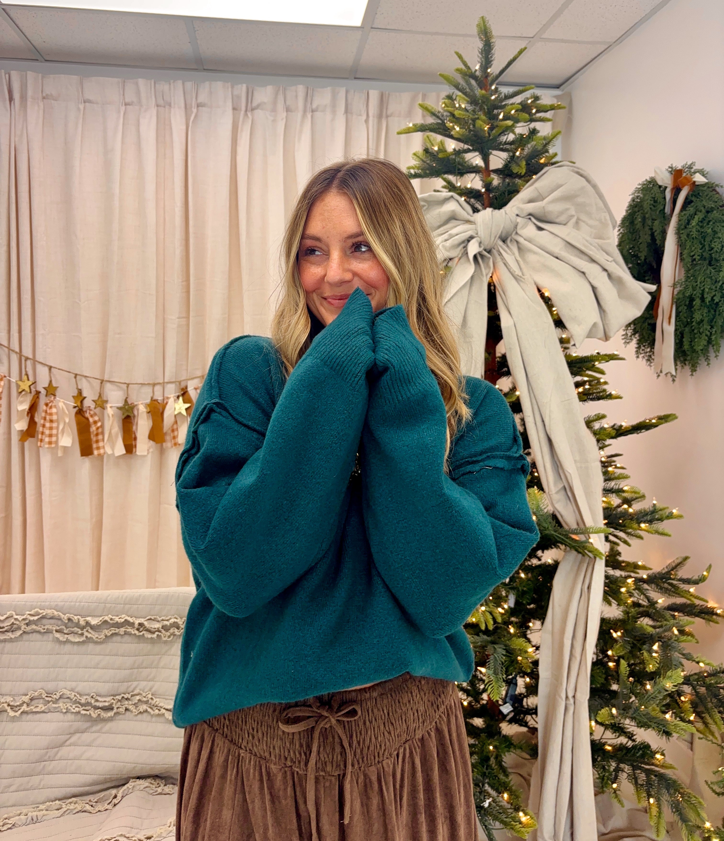 Hunter Mock Neck Sweater