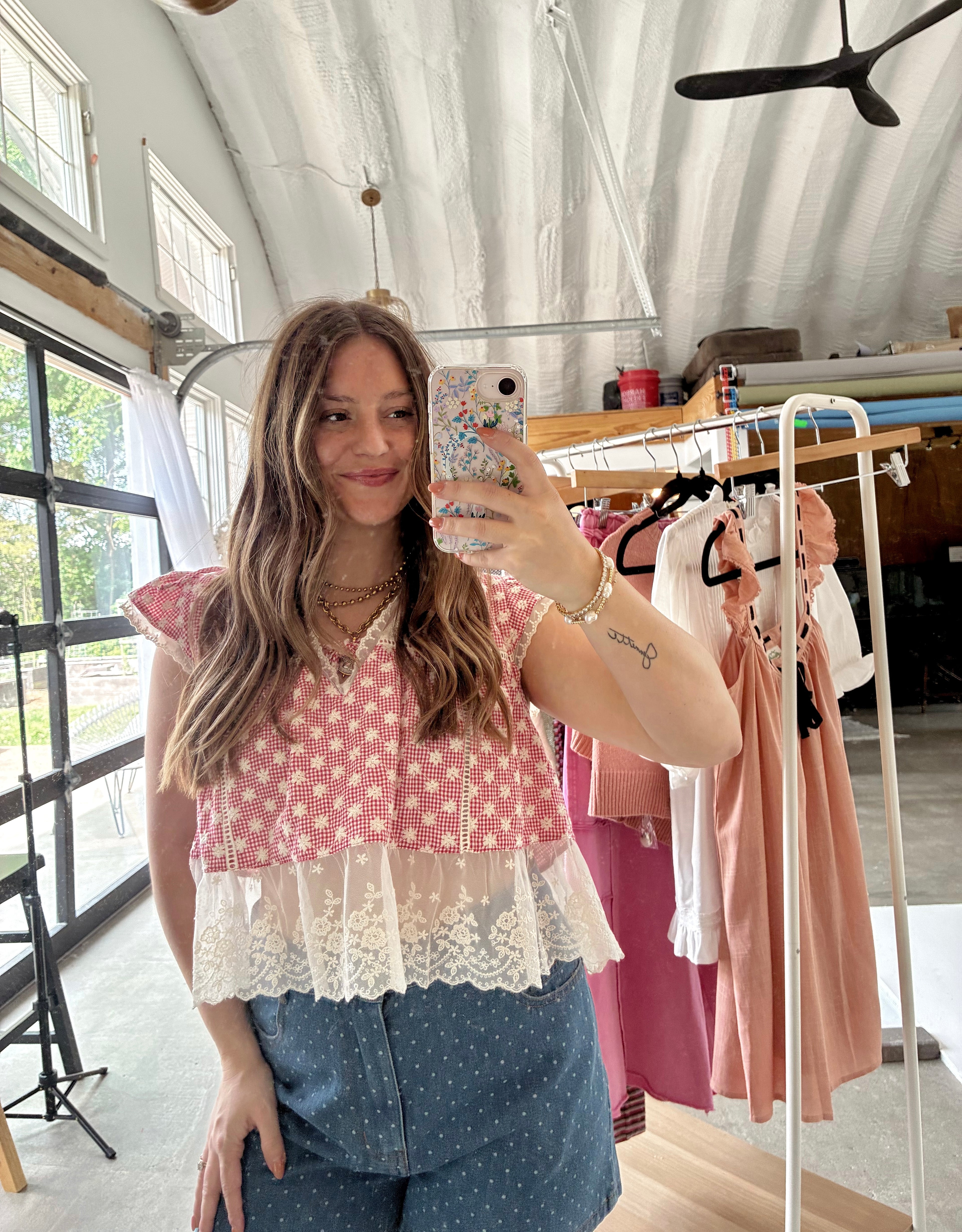 Eden Ruffled Top