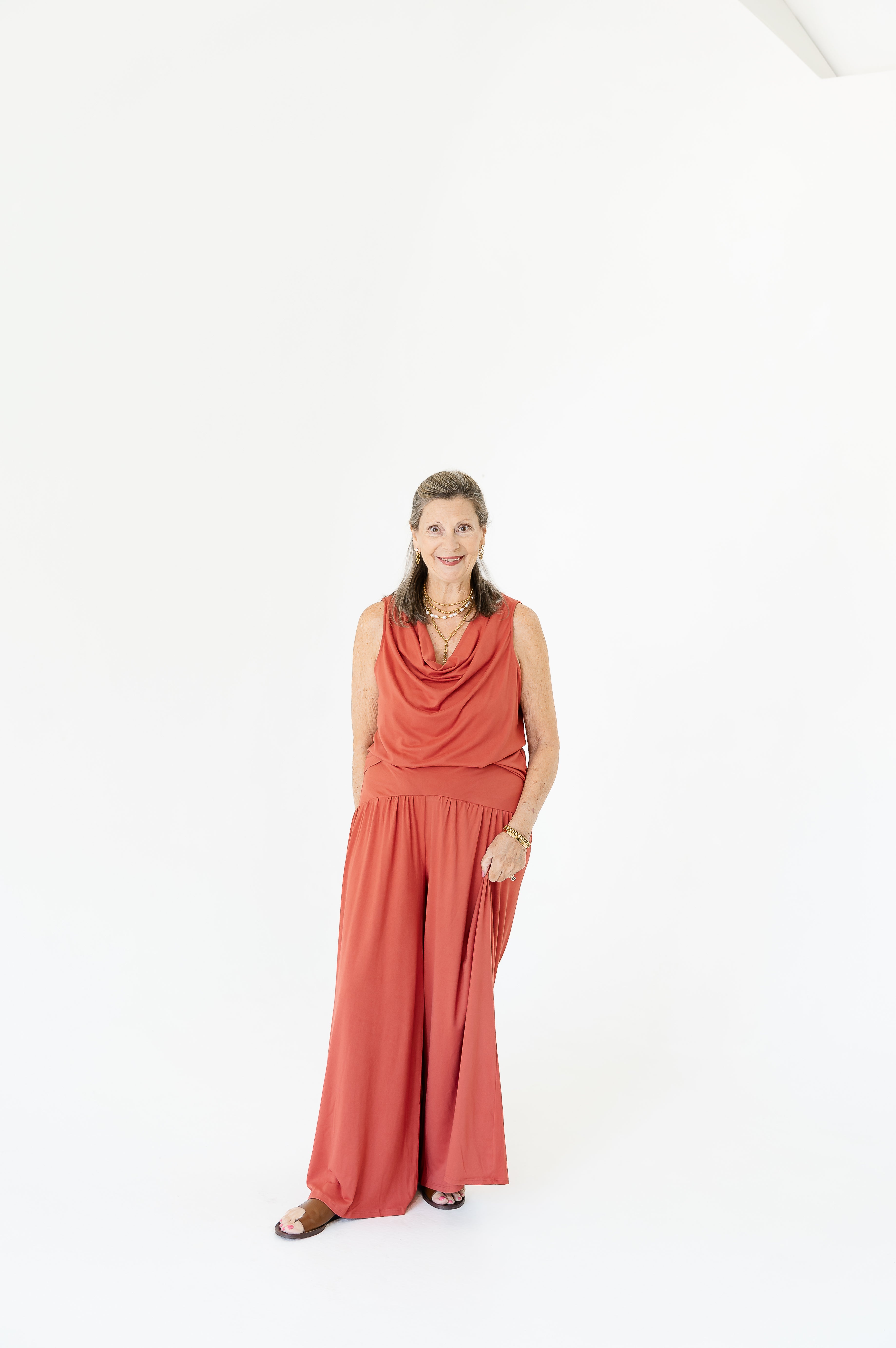 All American Cowl Neck Set