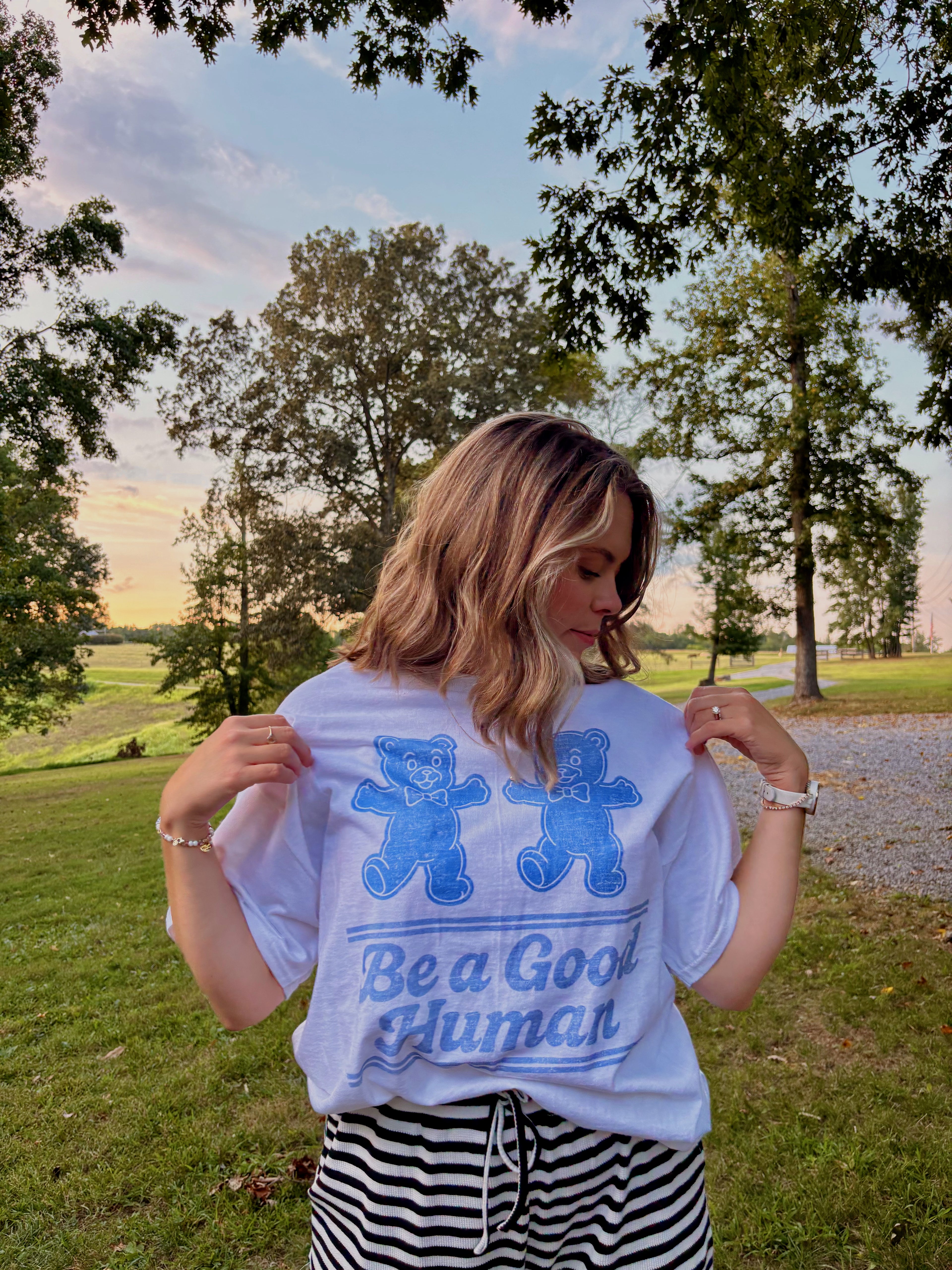 "Be a Good Human" Graphic Tee