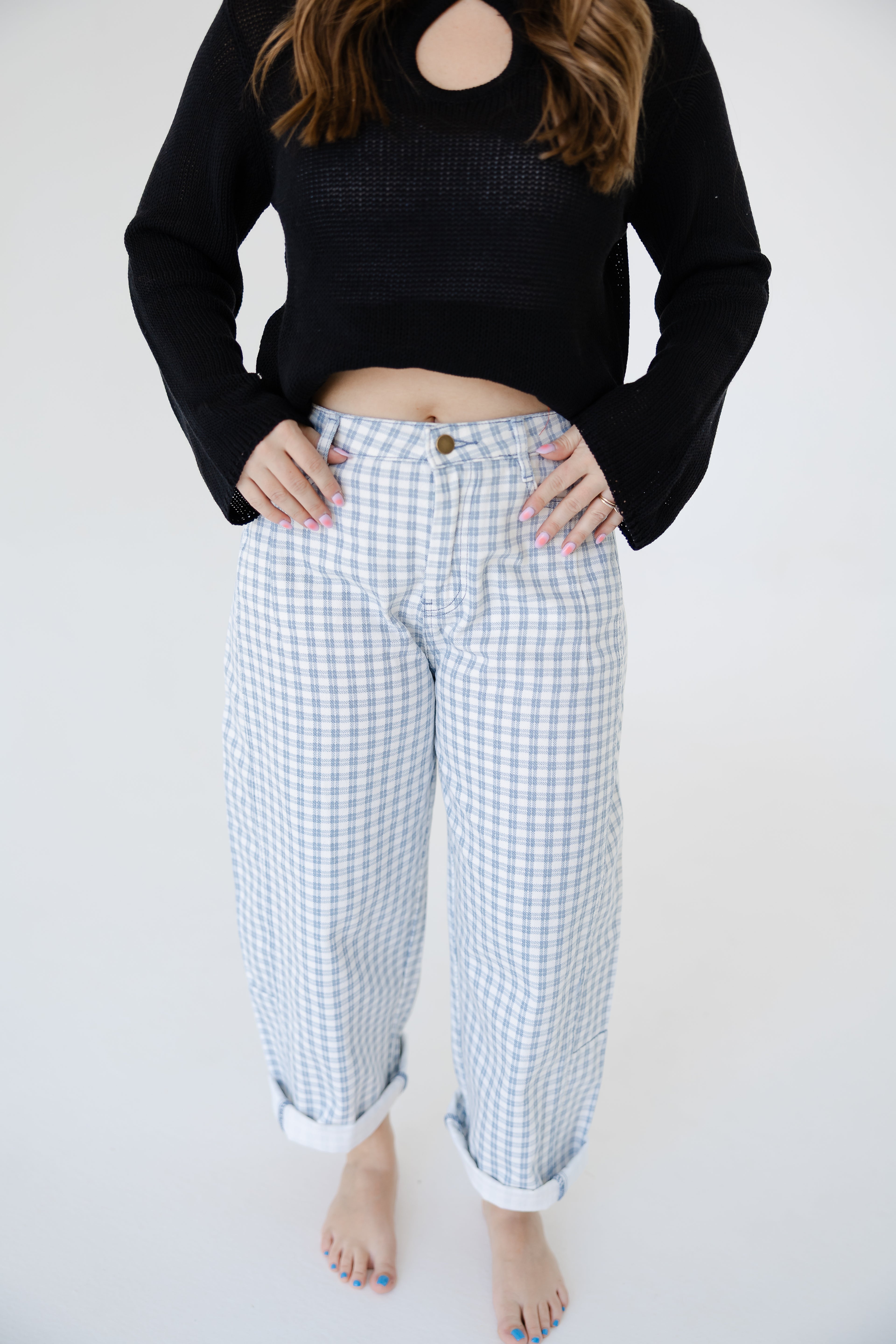 Pick Me Gingham Pants