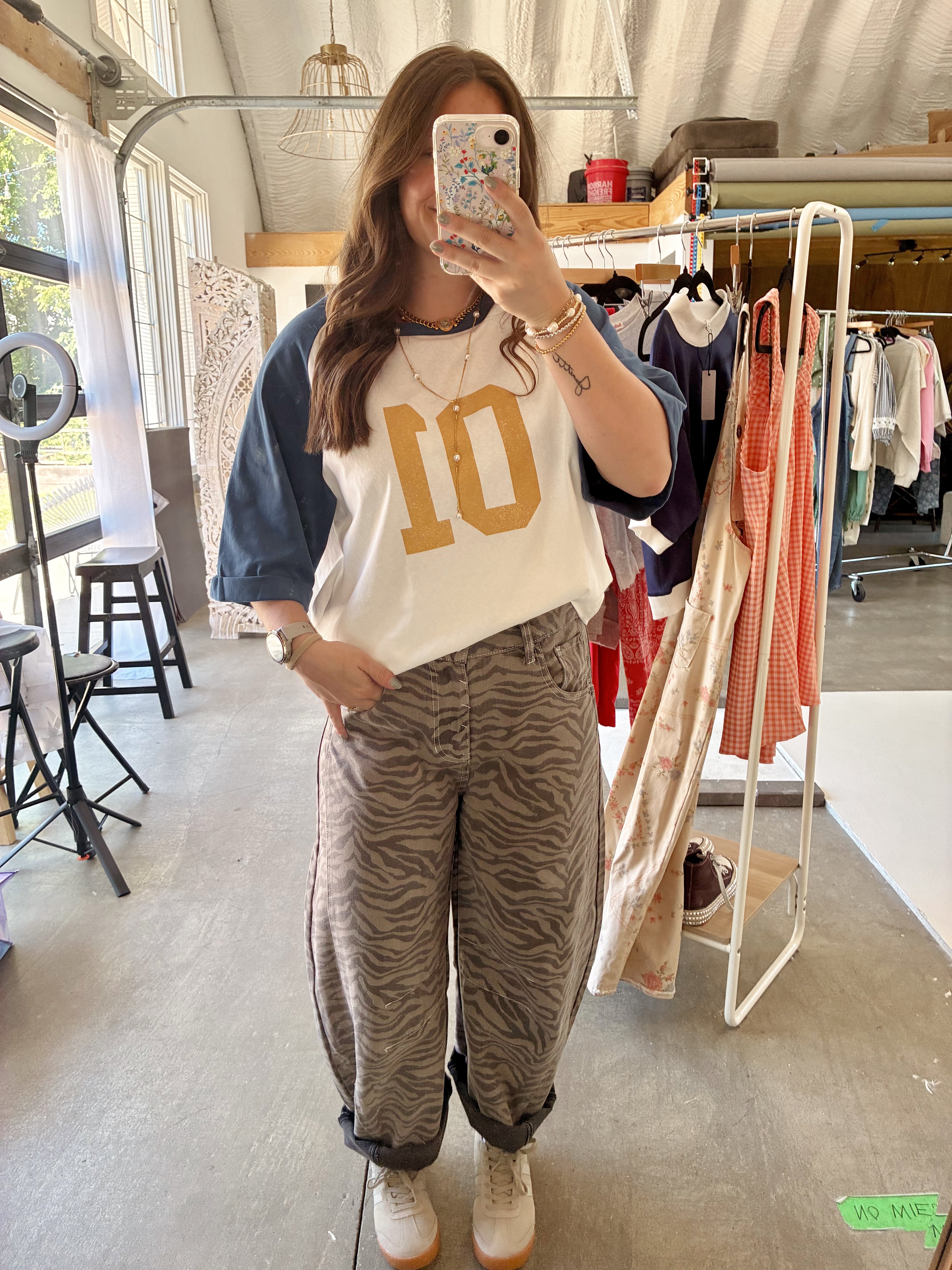"01" Baseball Tee