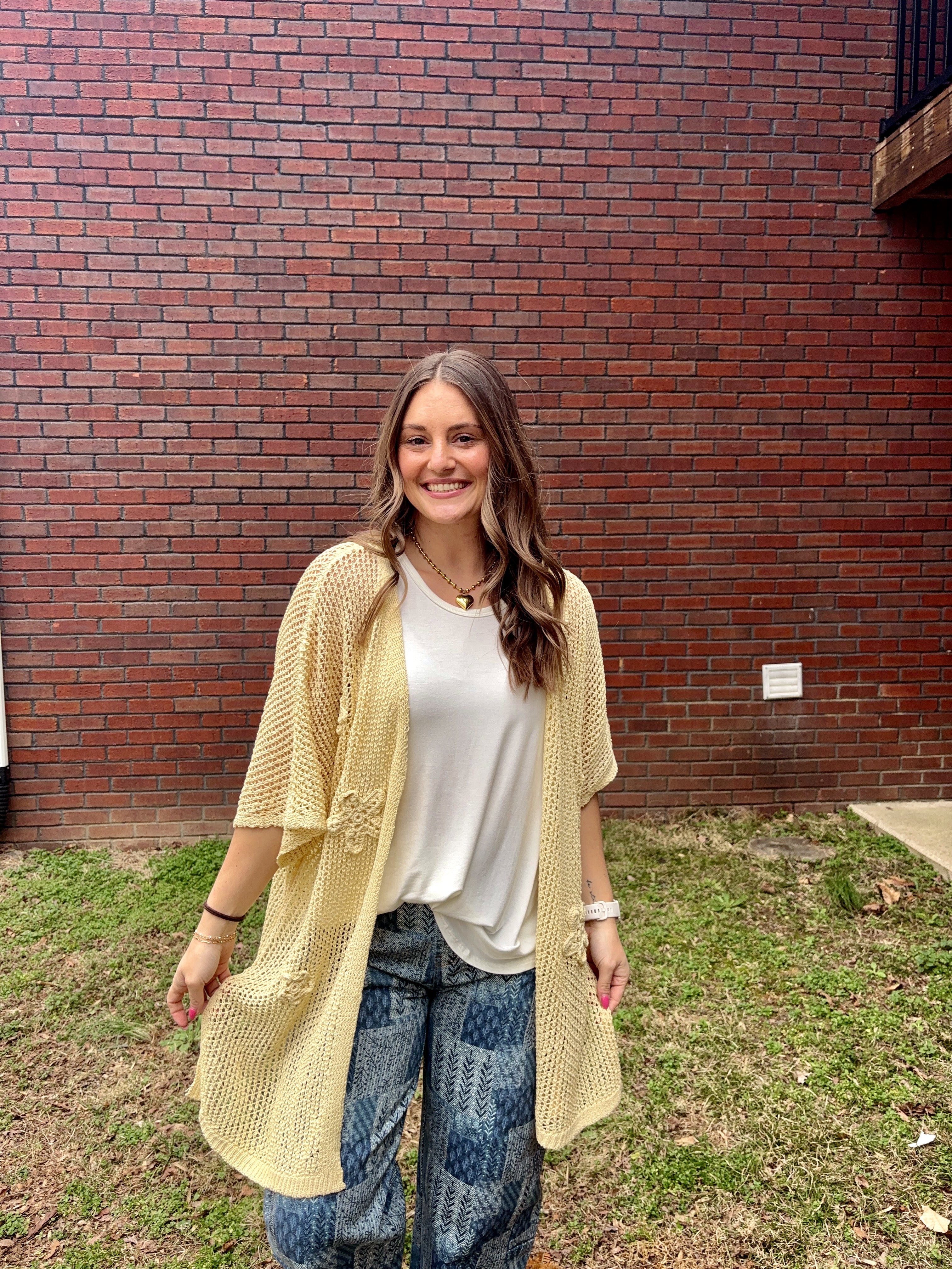 Buttercup Floral Kimono