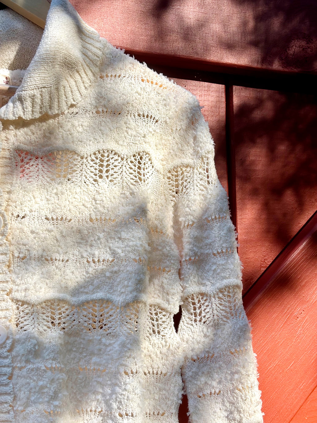 Stevie Ruffle Lace Cardigan