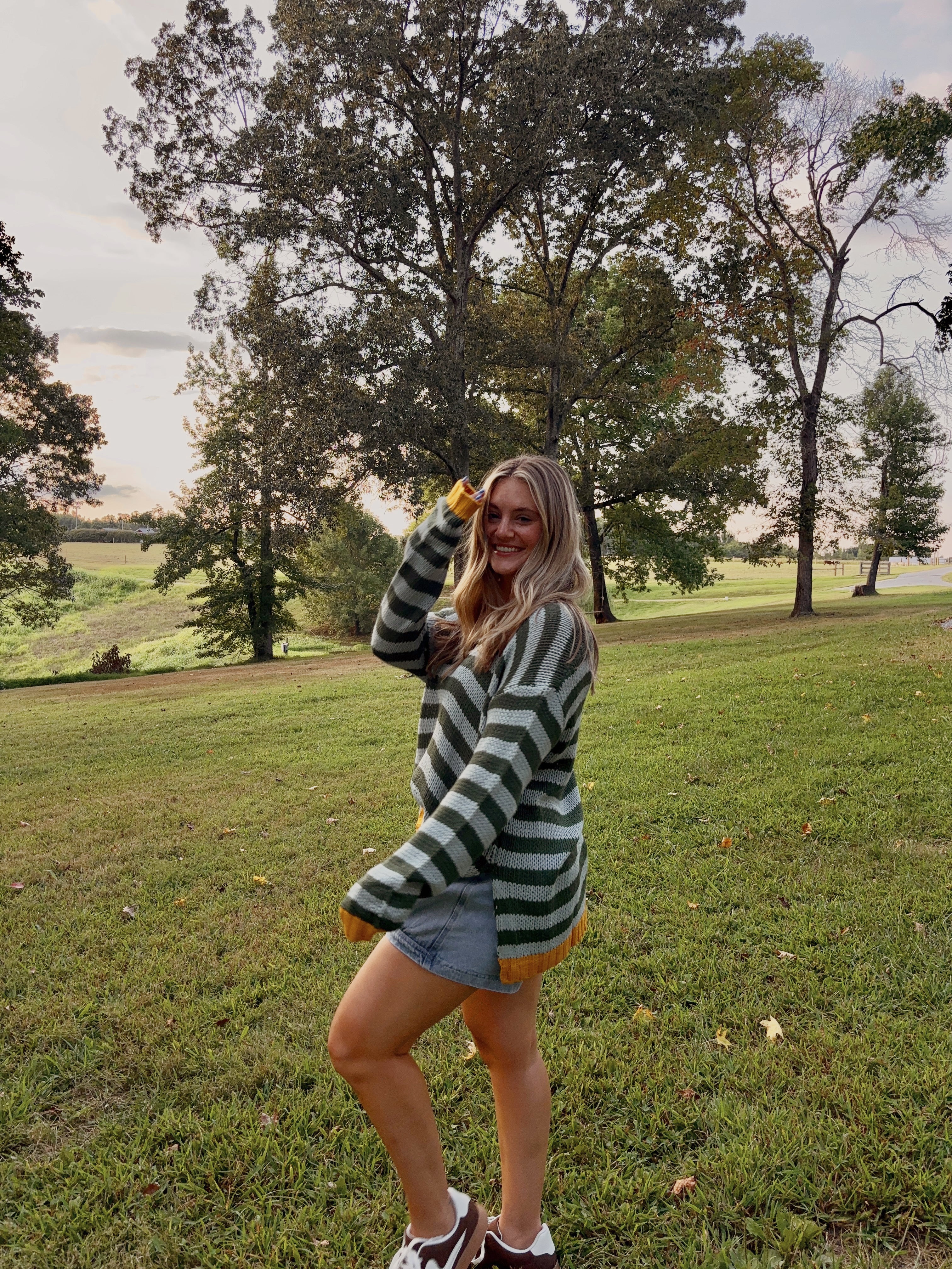 Jenson Jolly Green Sweater