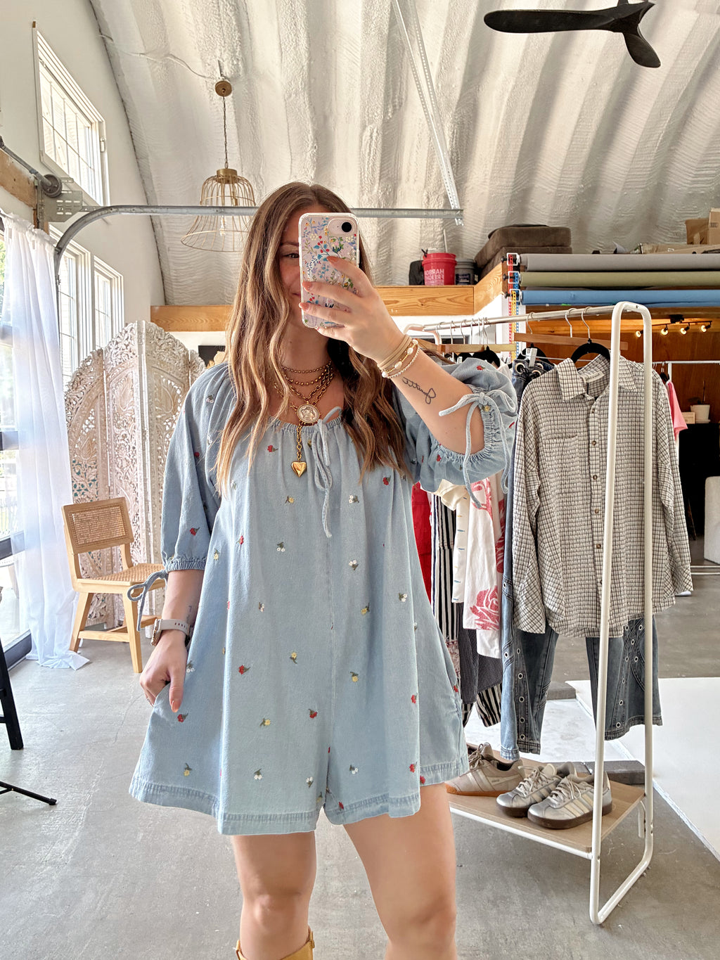 Flirty & Floral Romper