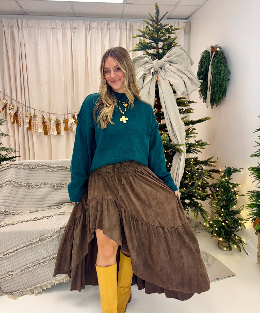 Hunter Mock Neck Sweater