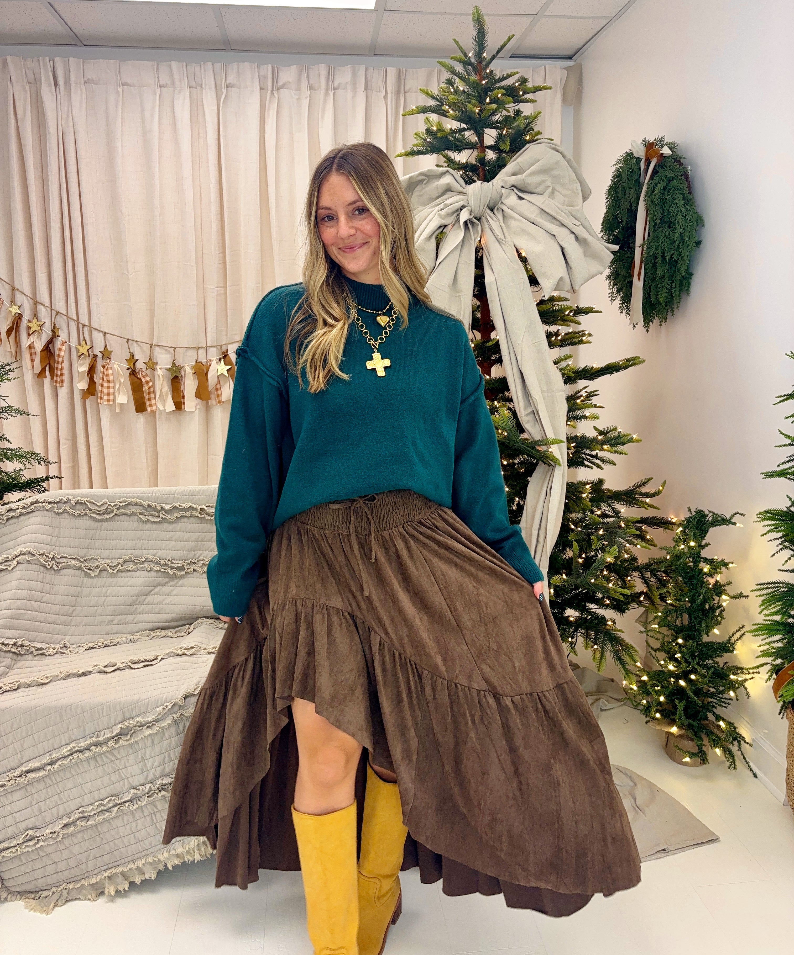 Hunter Mock Neck Sweater