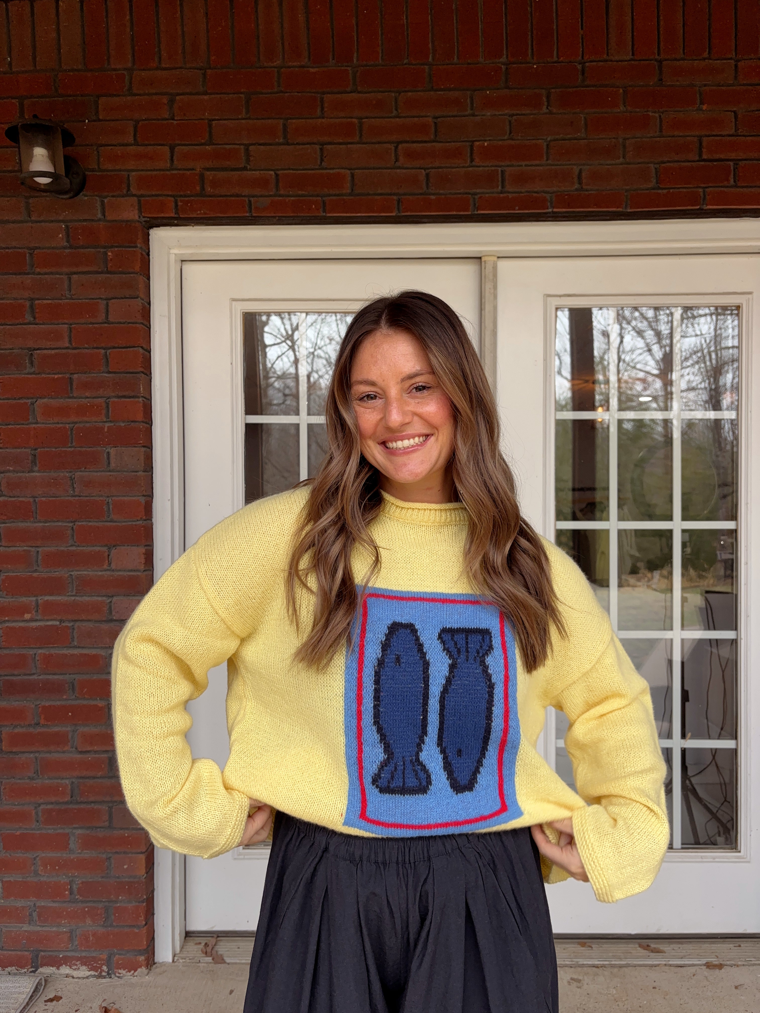 Sardines Colorblock Sweater