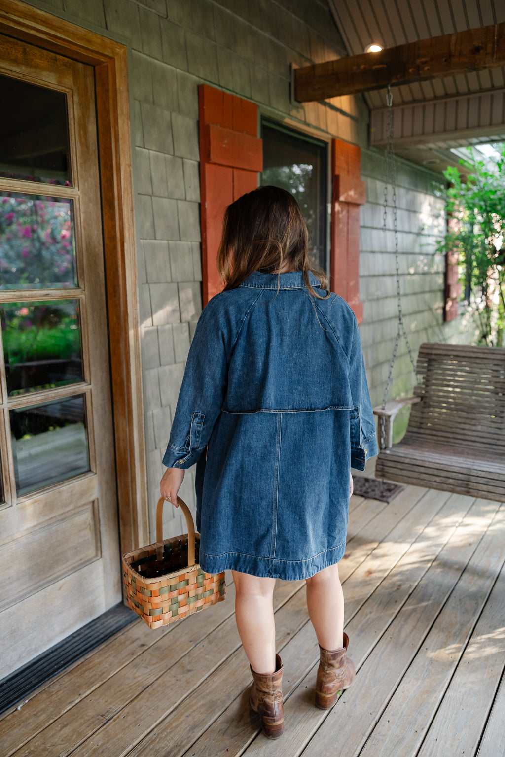 Weekend Wanderer Denim Dress