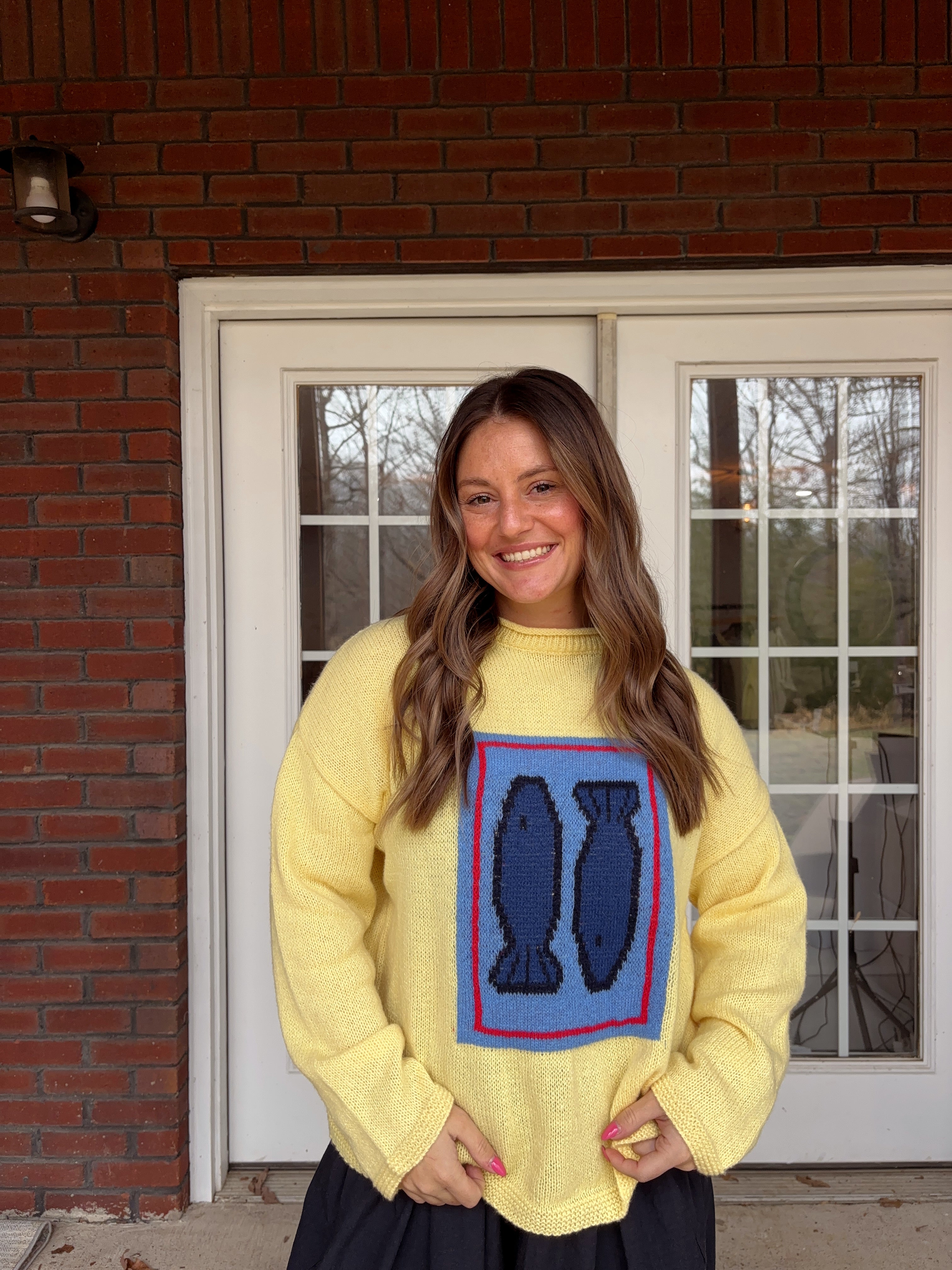 Sardines Colorblock Sweater