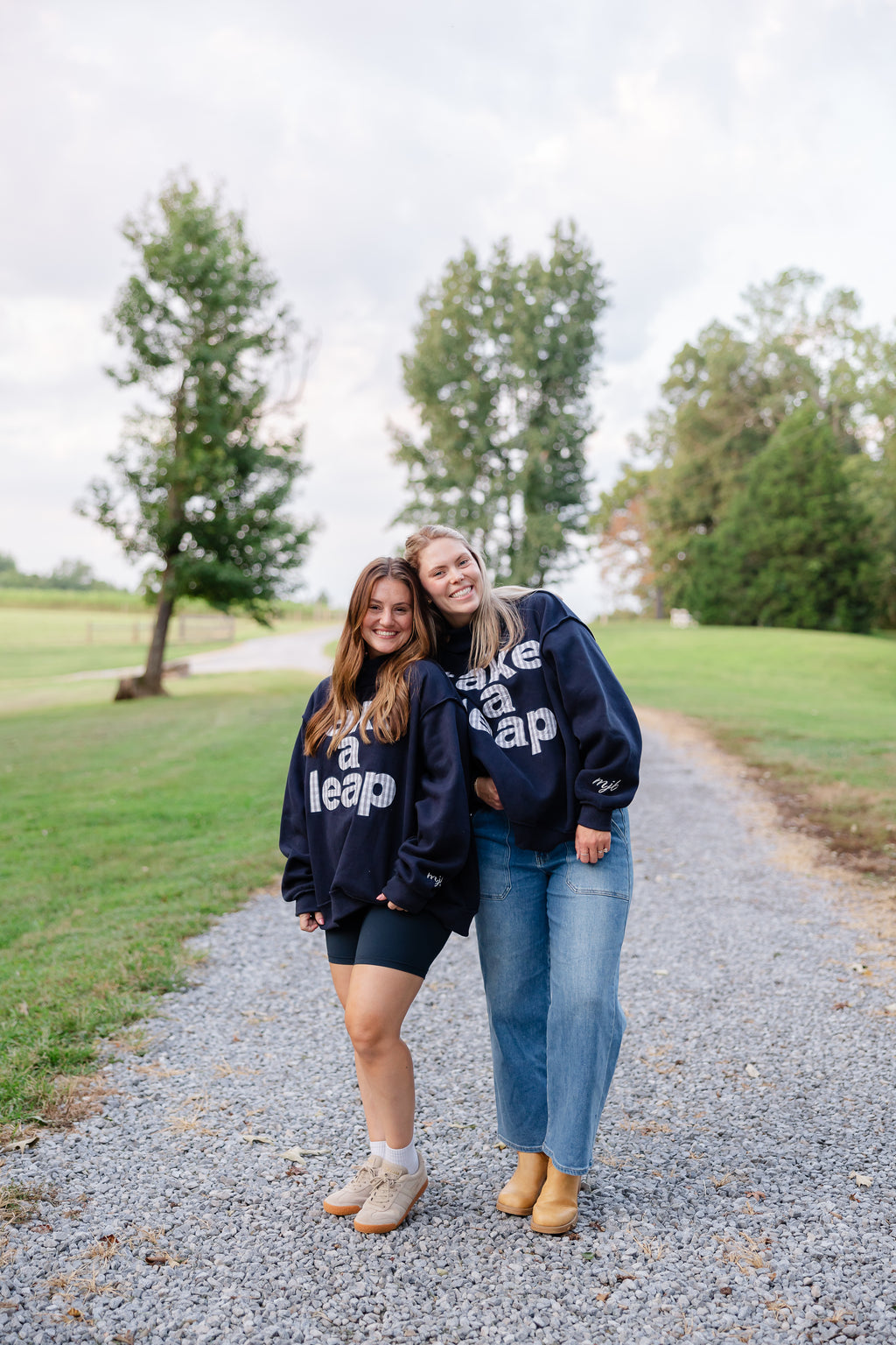 "Take A Leap" Mockneck