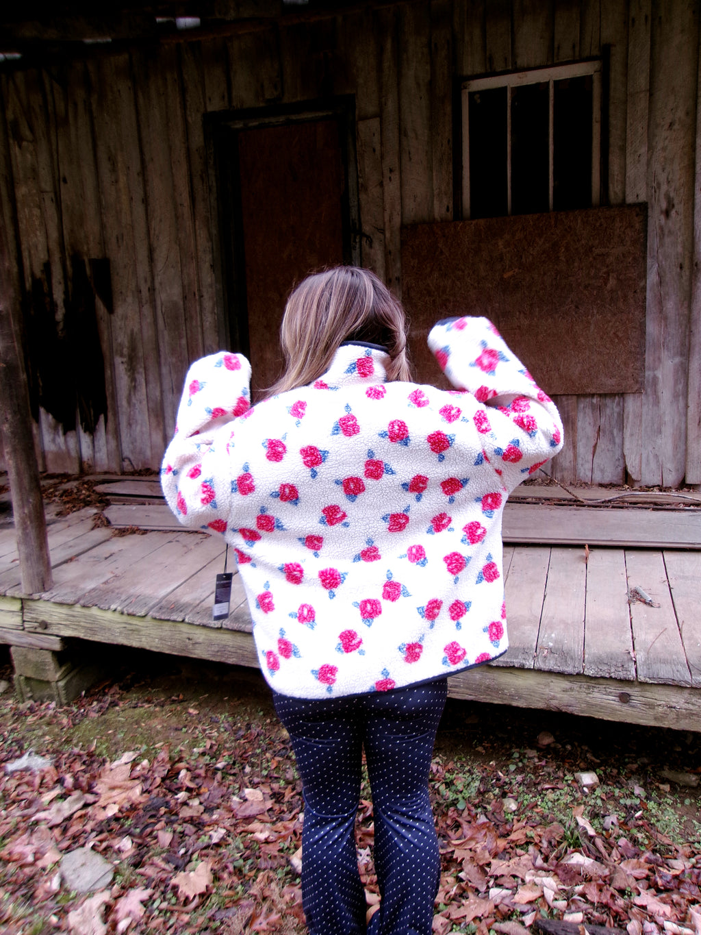 Flower Power Sherpa Jacket