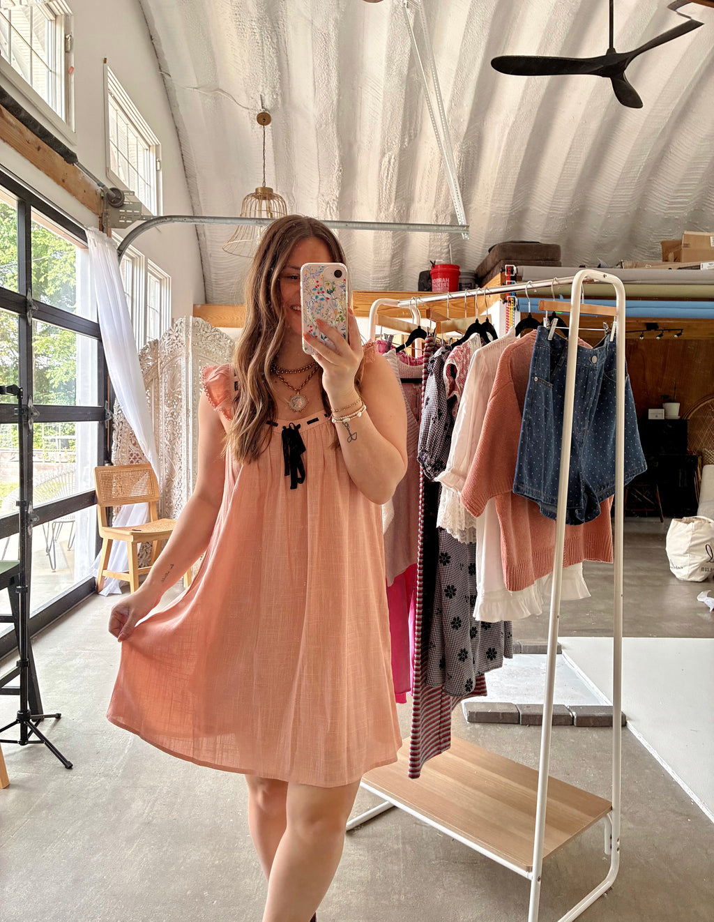 Pink Princess Tie Dress