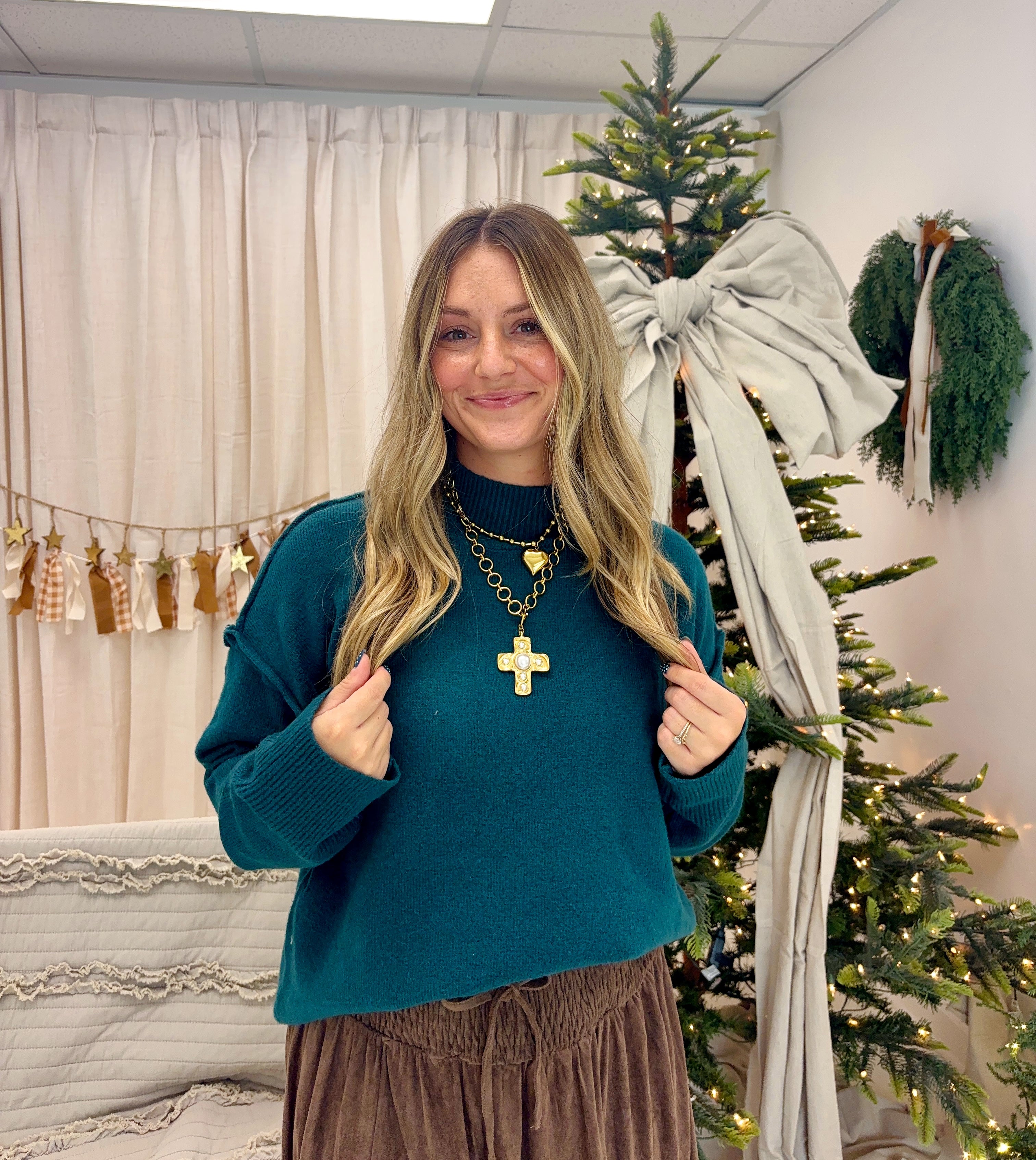 Hunter Mock Neck Sweater