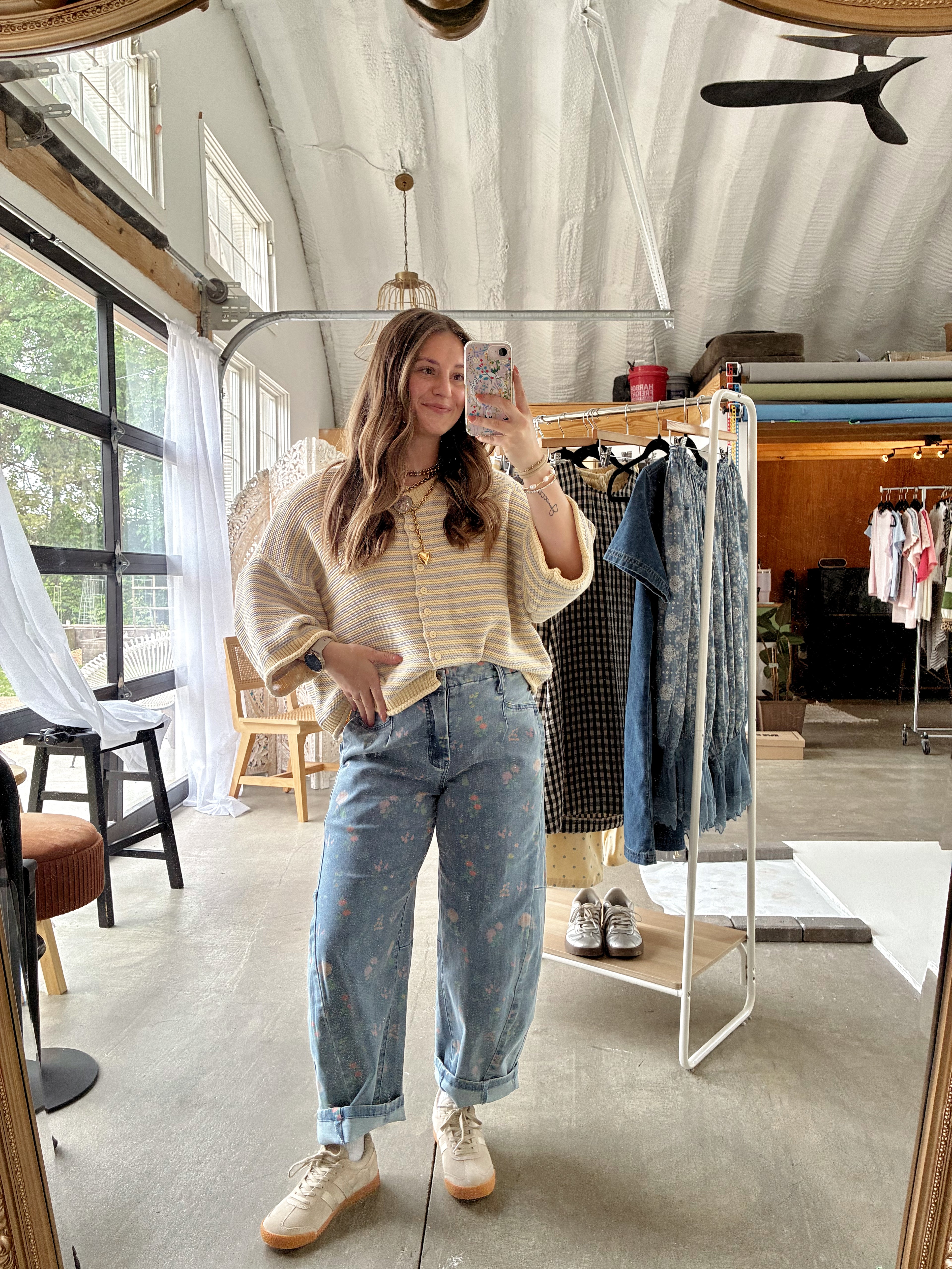 Happy Striped Cardi