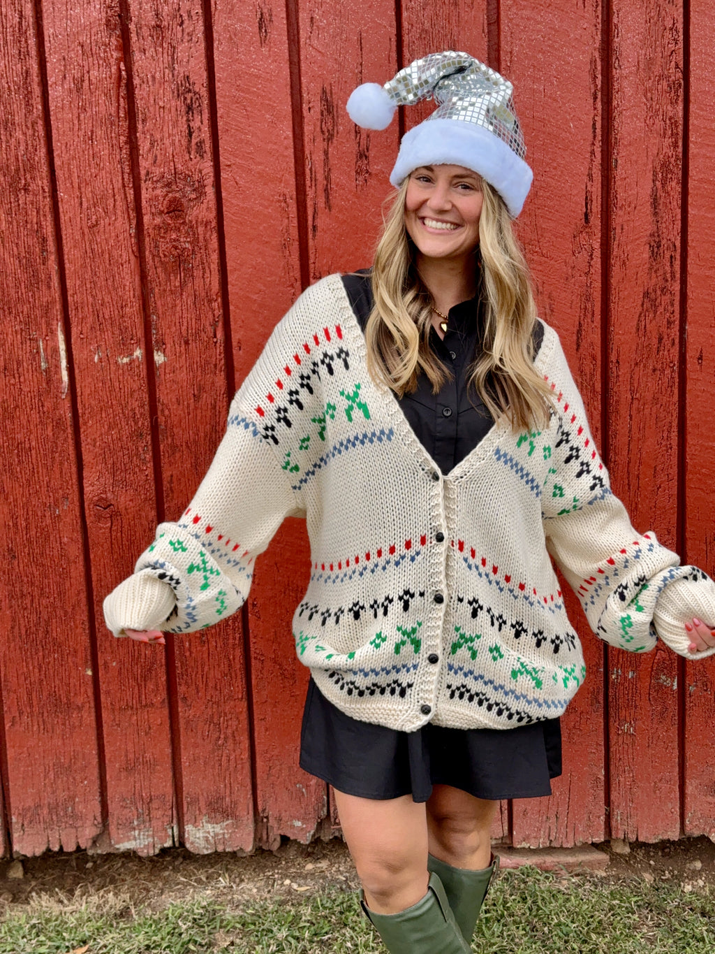 Winter Blues Cardigan