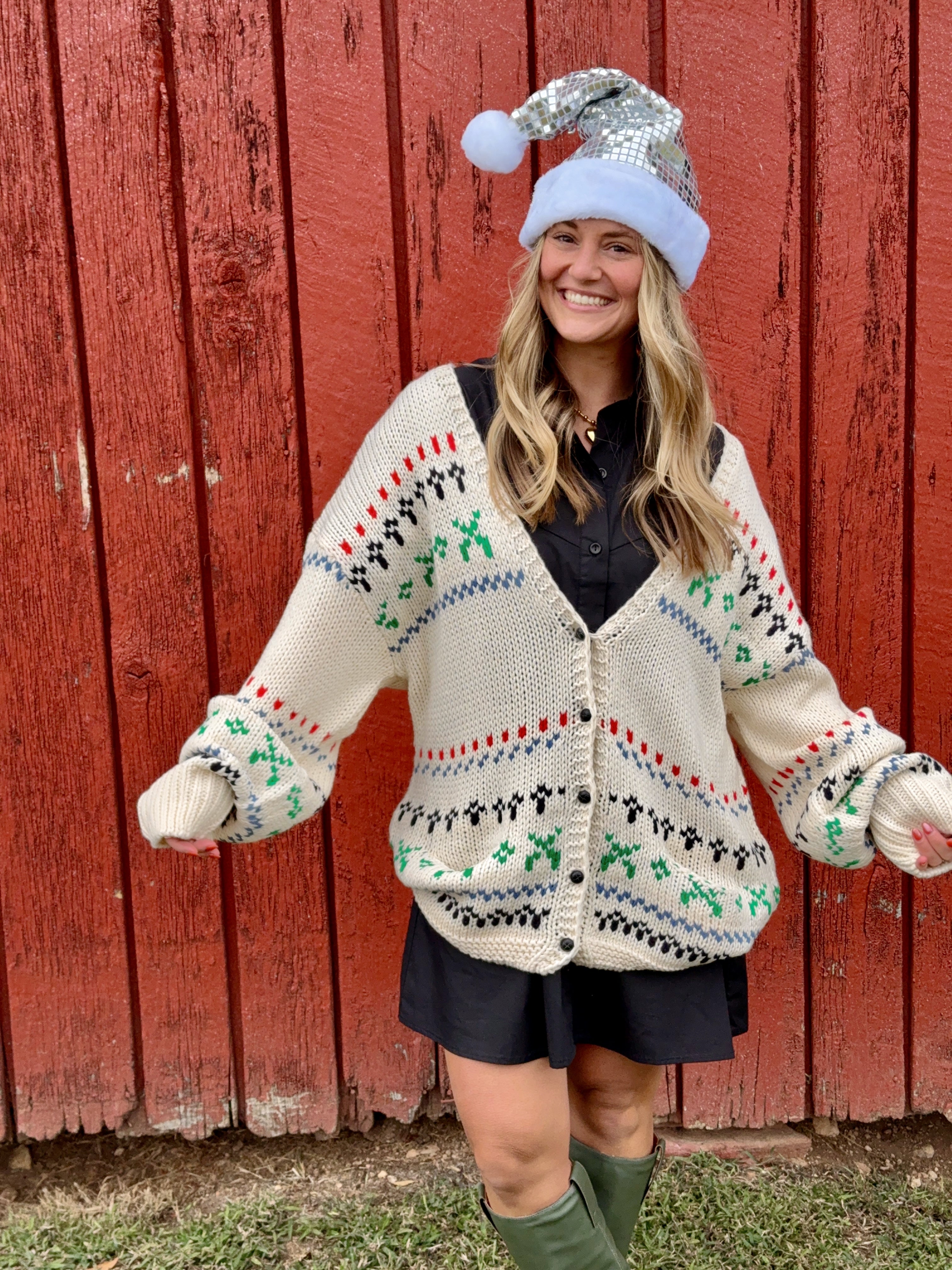 Winter Blues Cardigan