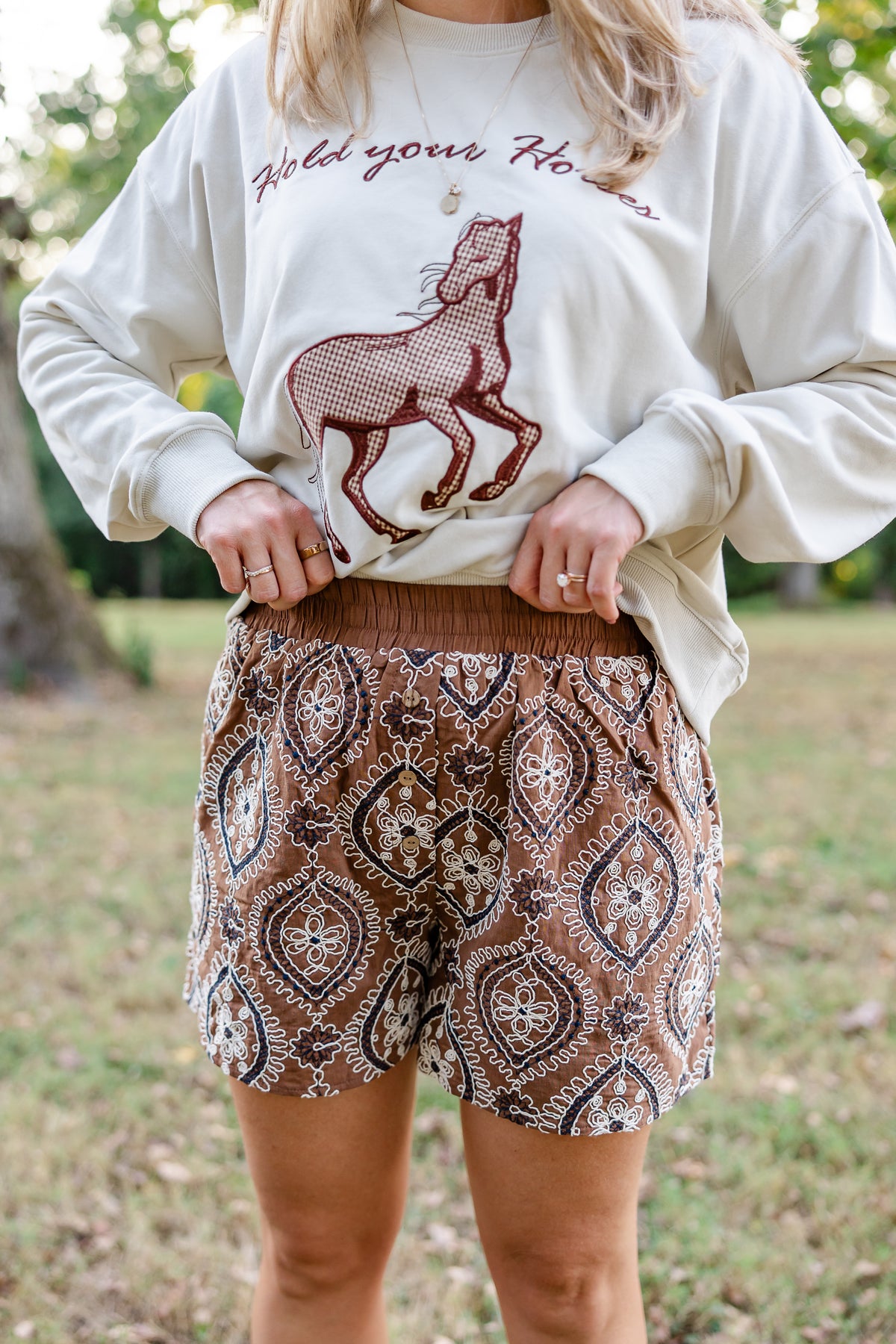 Paisley Darlin' Shorts