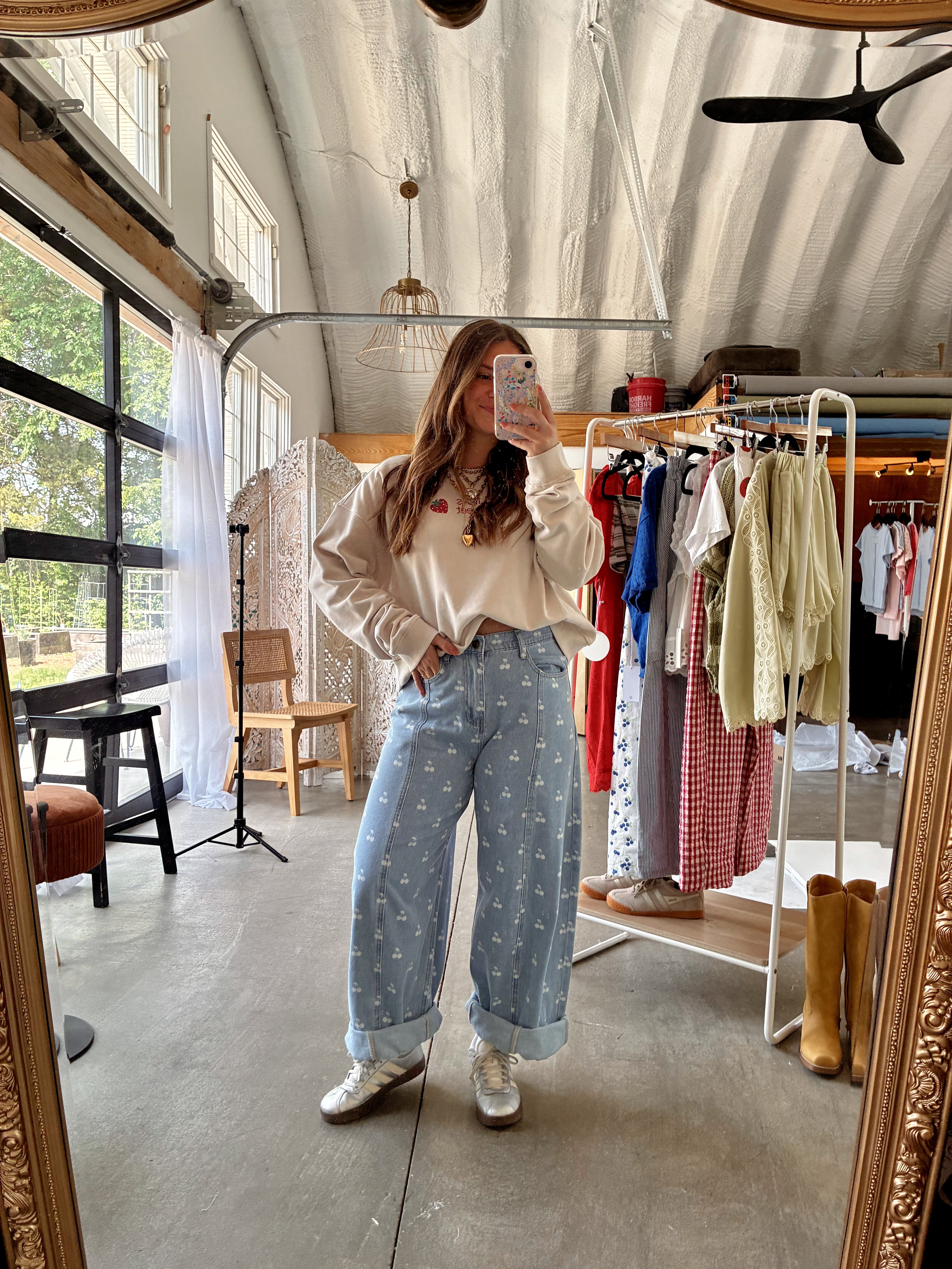 Pick Me Cherry Barrel Jeans