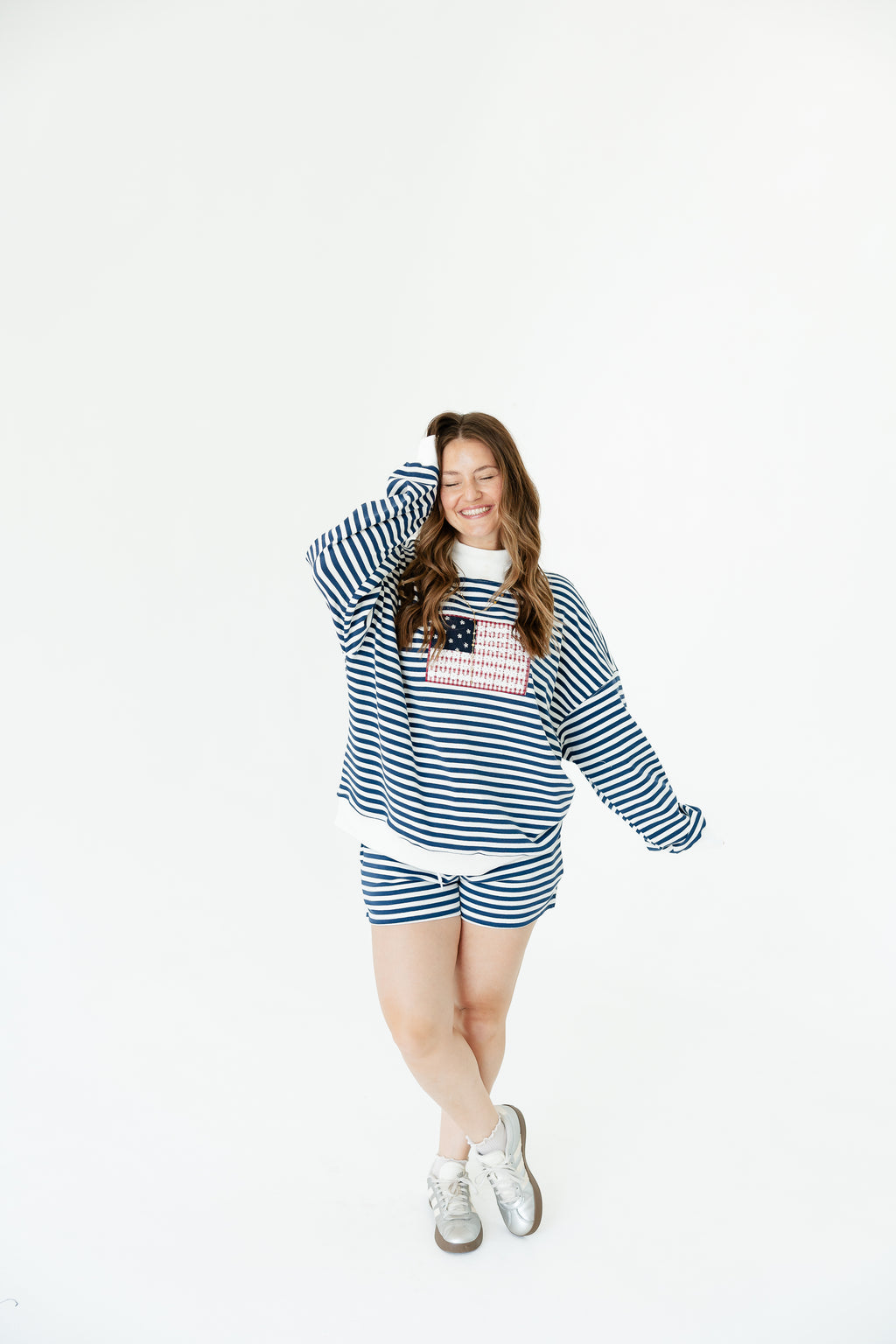 Blooming Flag Striped Set