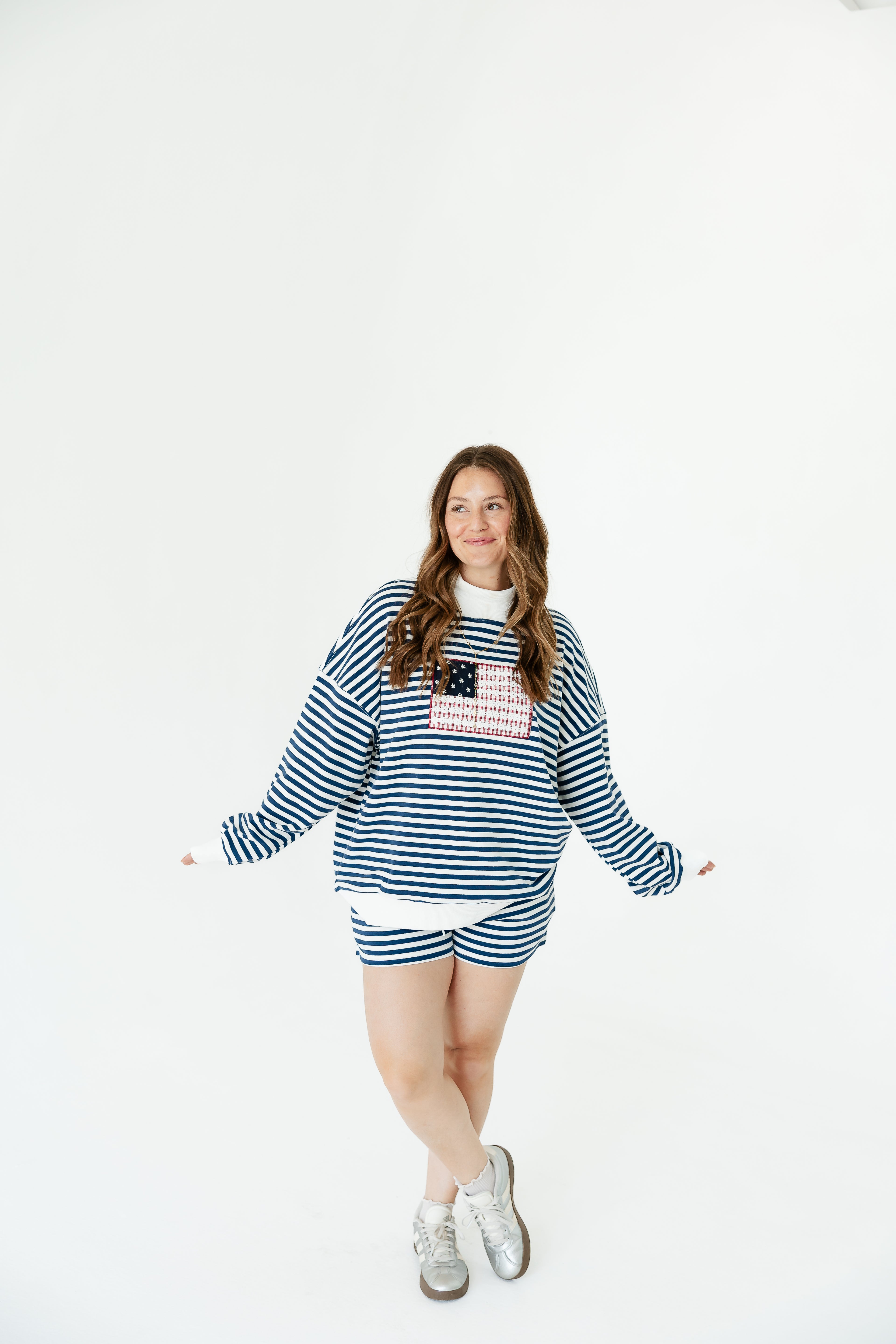 Blooming Flag Striped Set