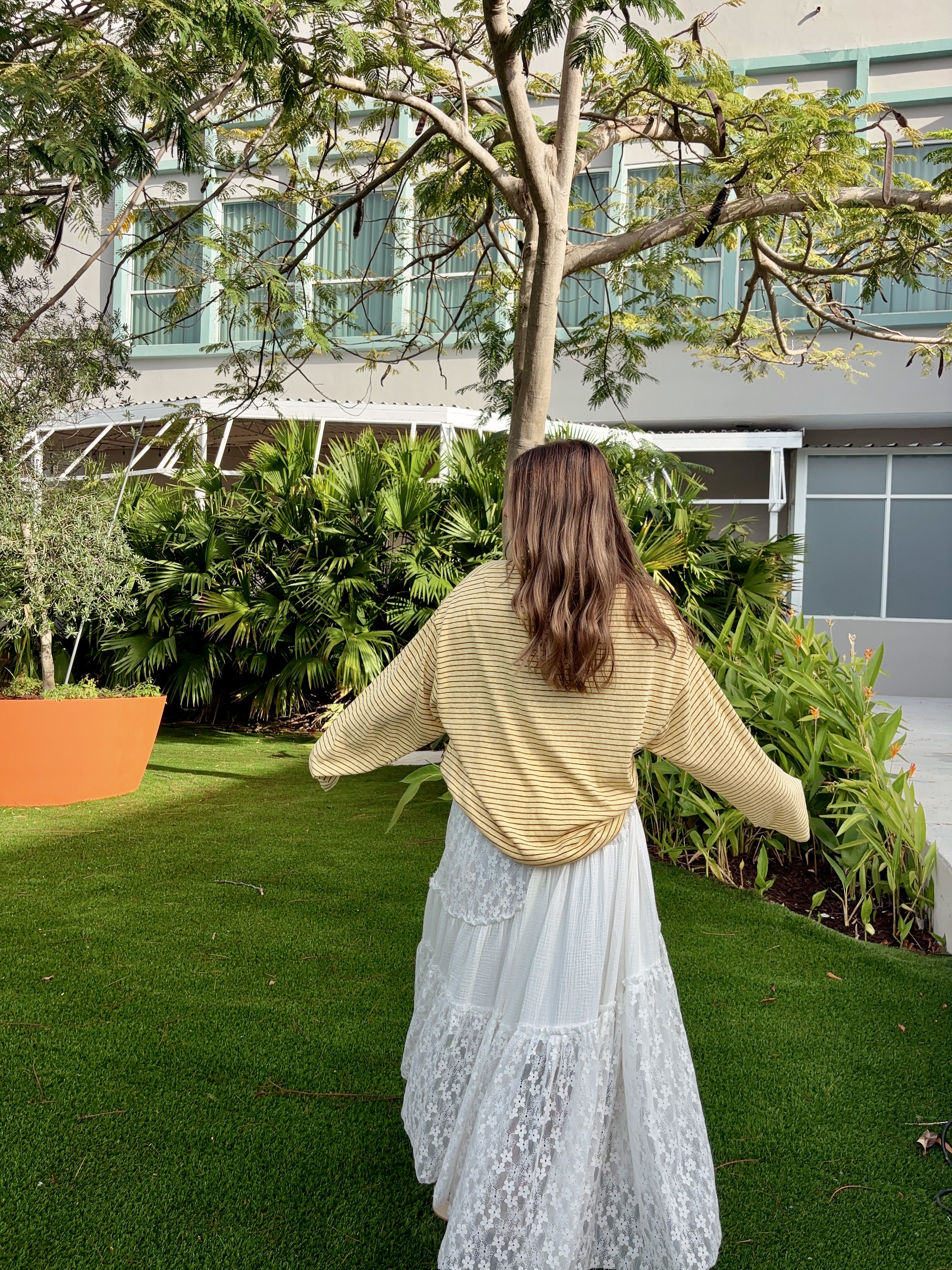 Lemonade Striped Top