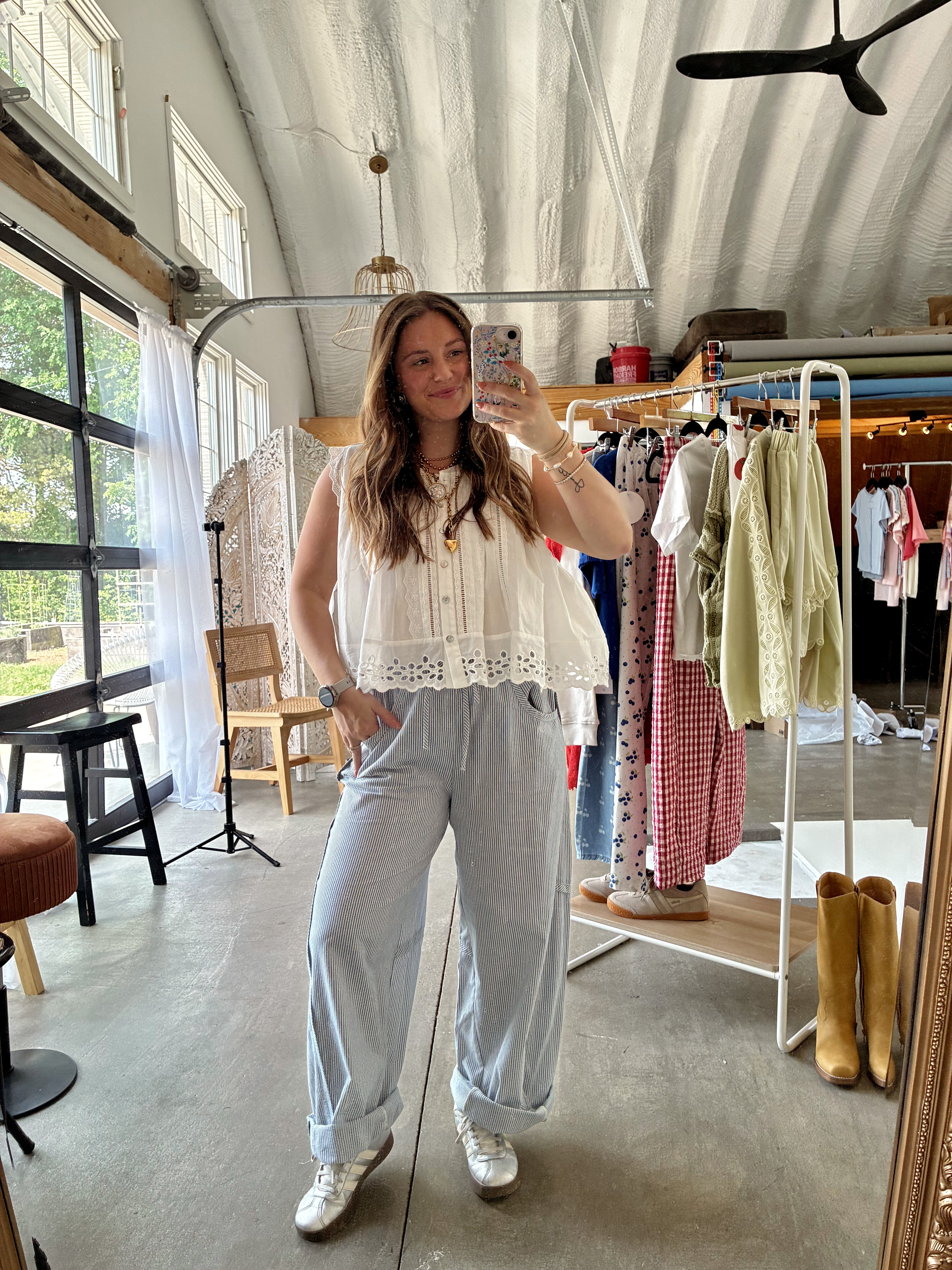 Endless Eyelet Blouse