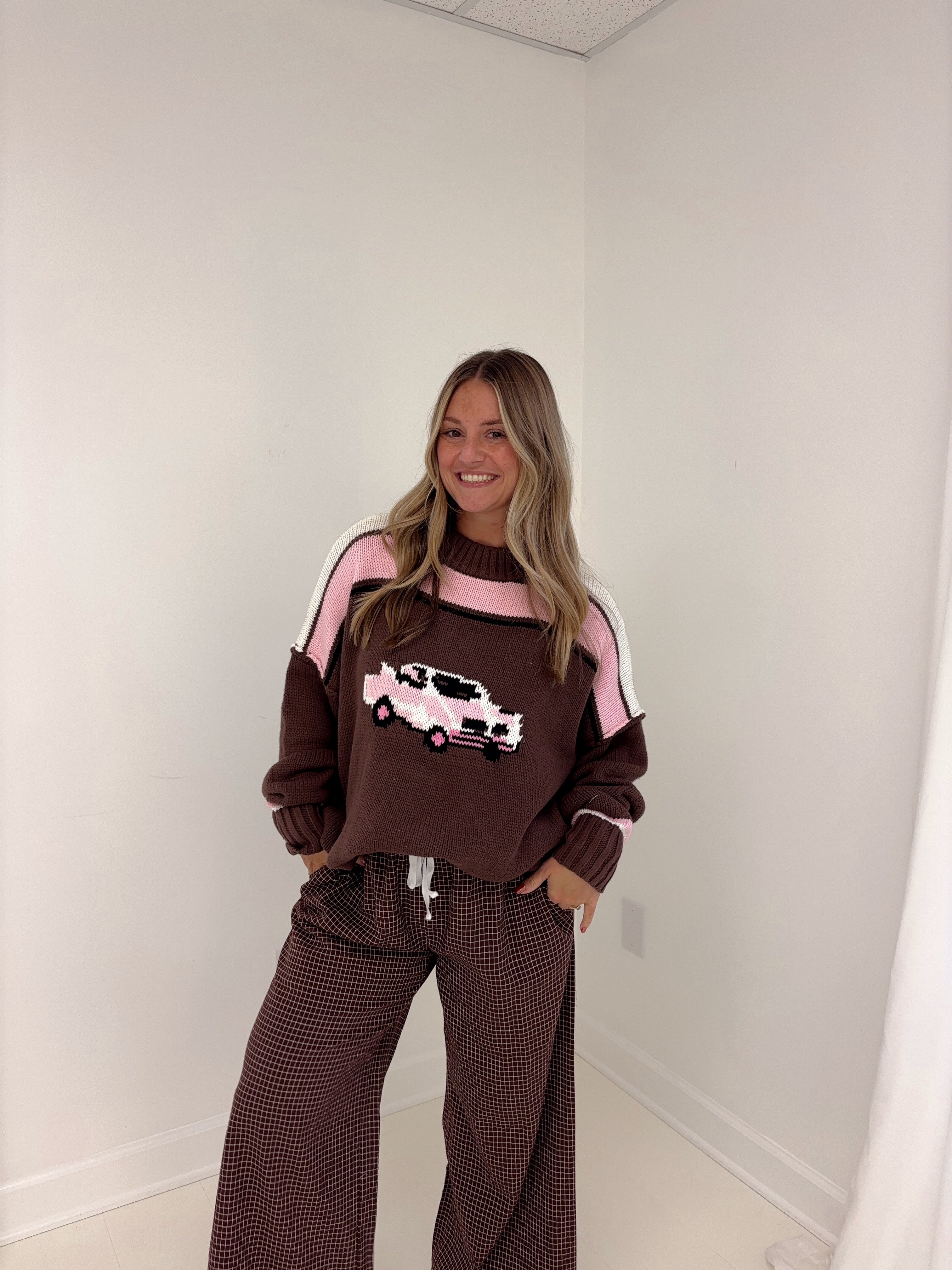 Sweet Jean Car Sweater