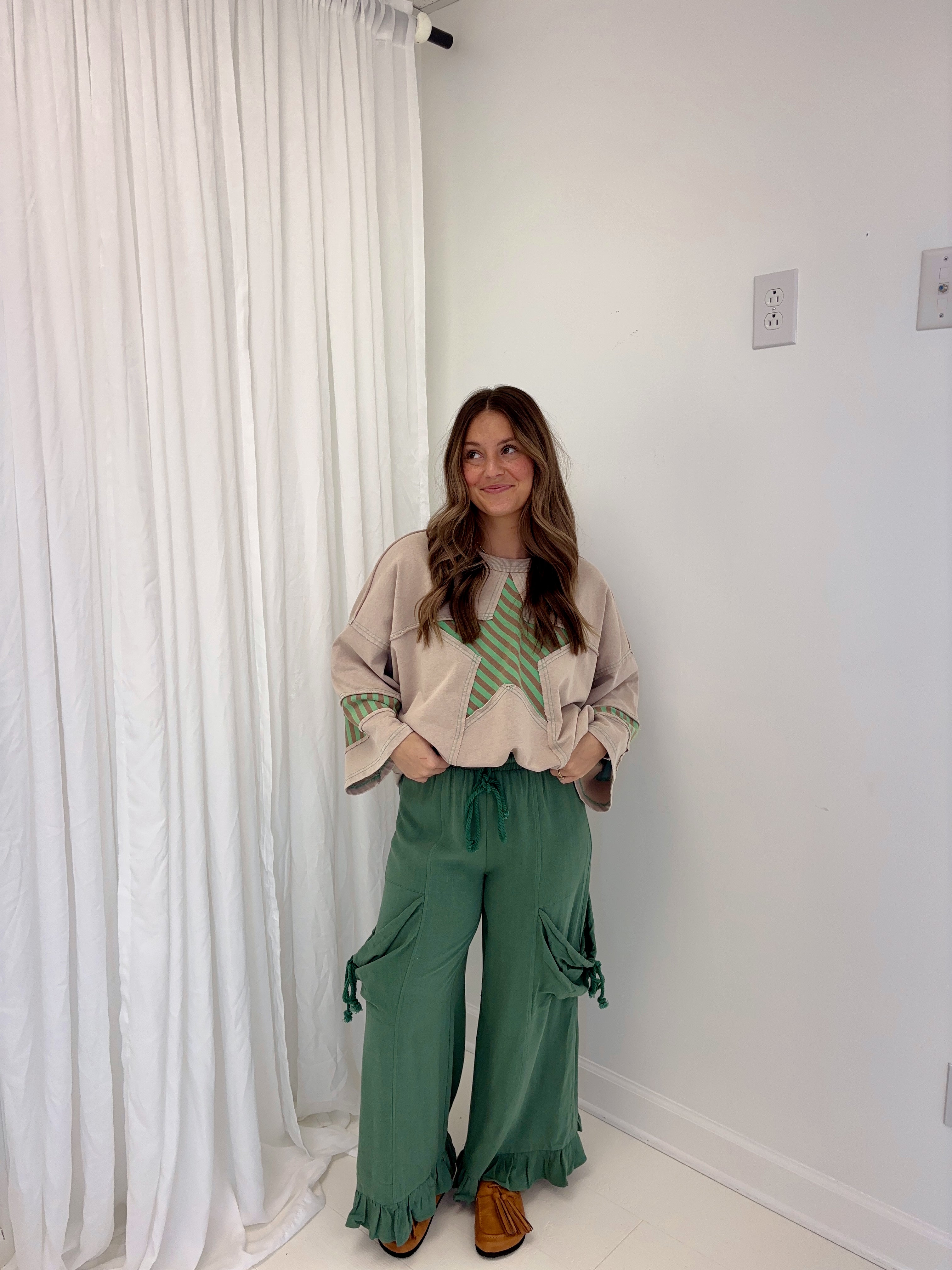 Star Of The Show Top - Sage