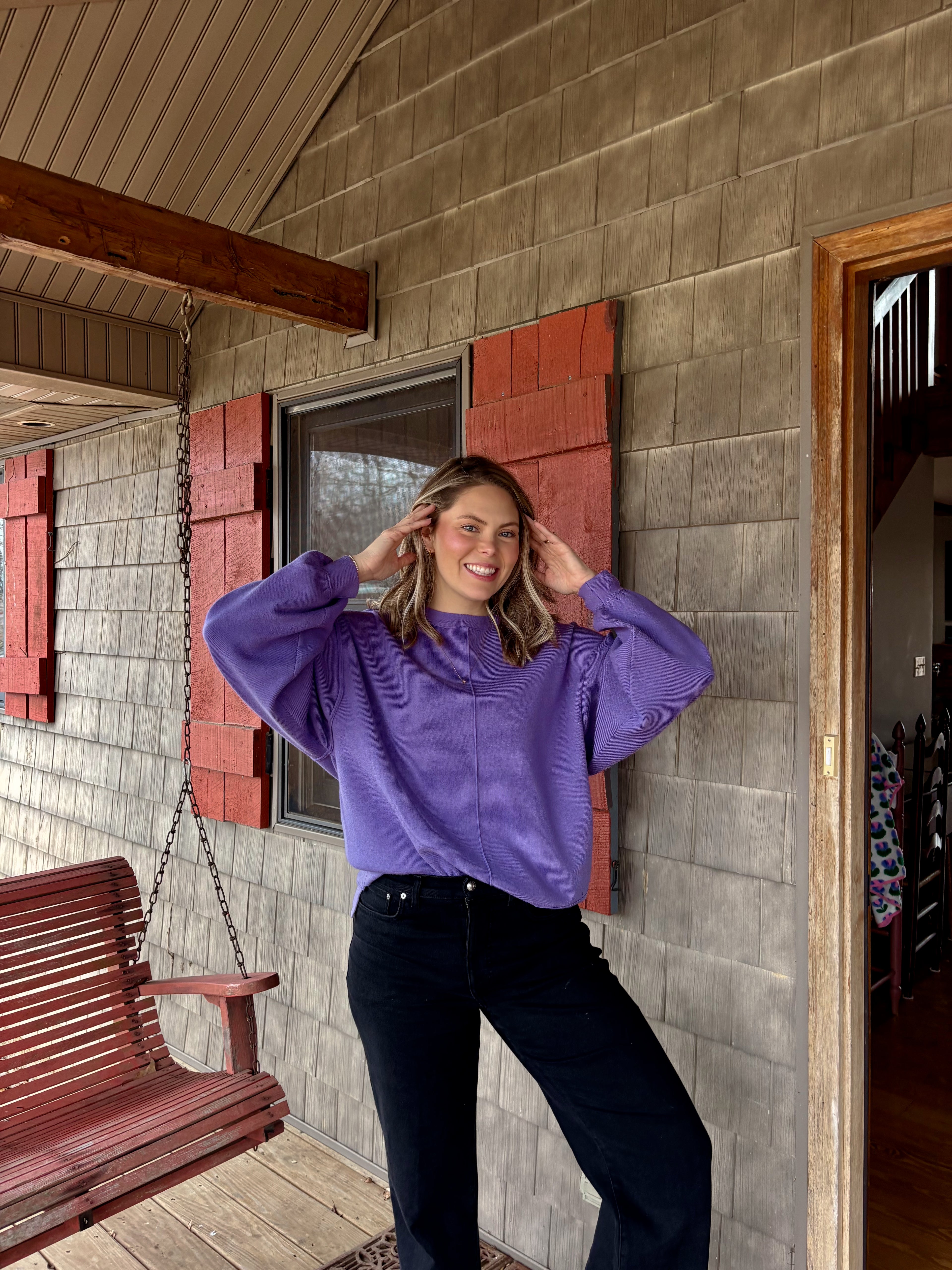 Lavender Love Pullover