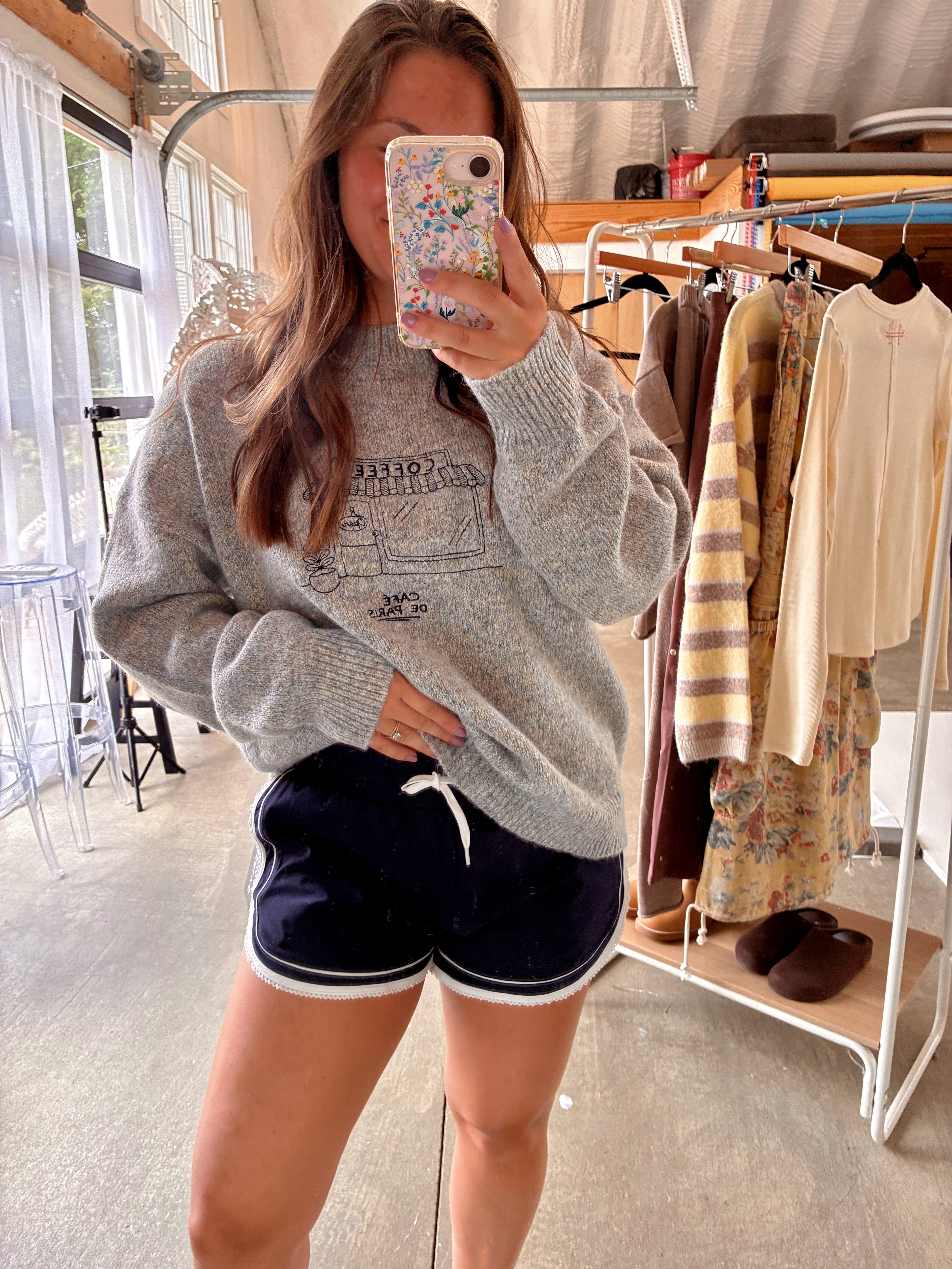 Navie Lace Casual Shorts