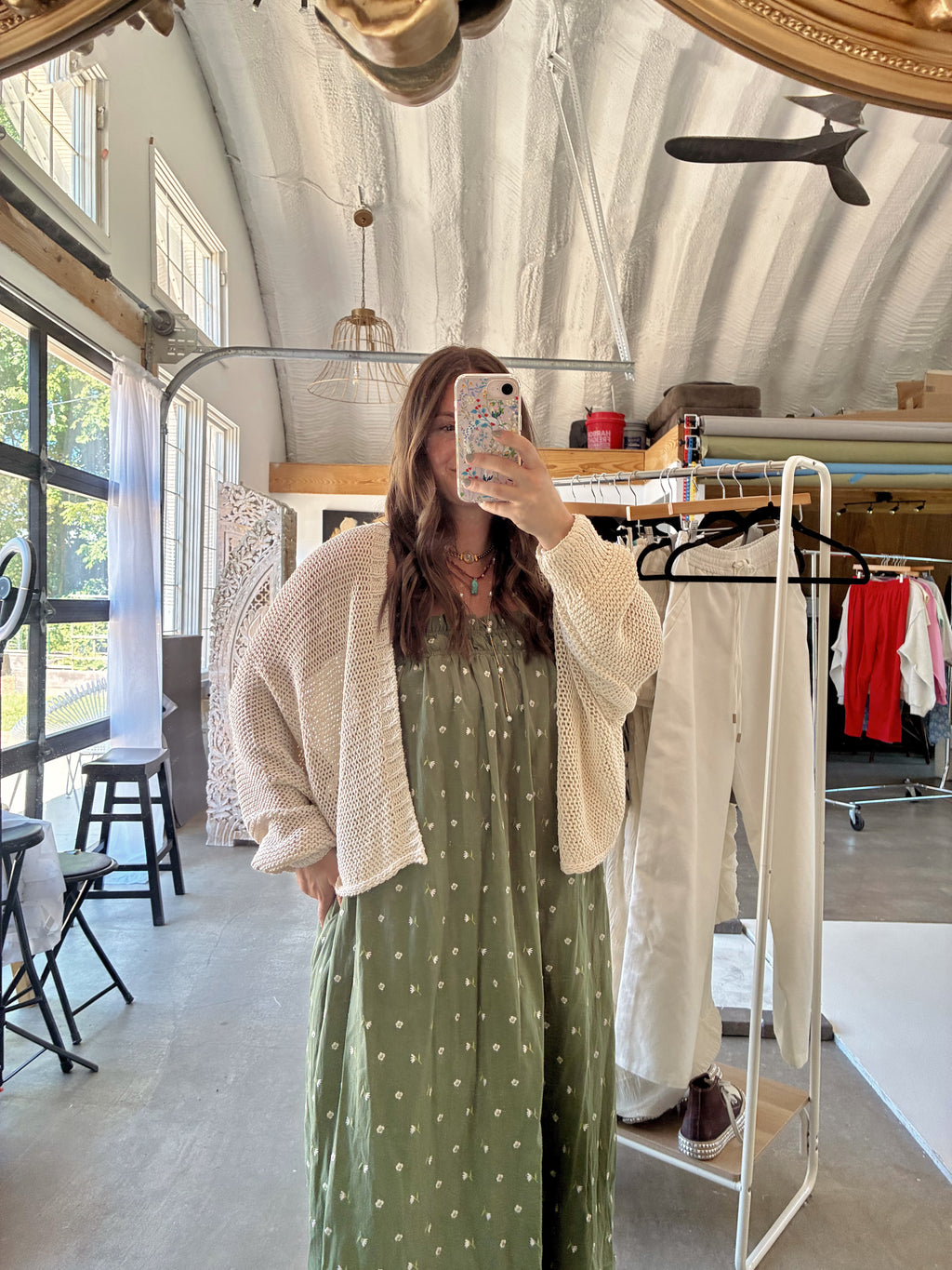 Garden Floral Maxi Dress