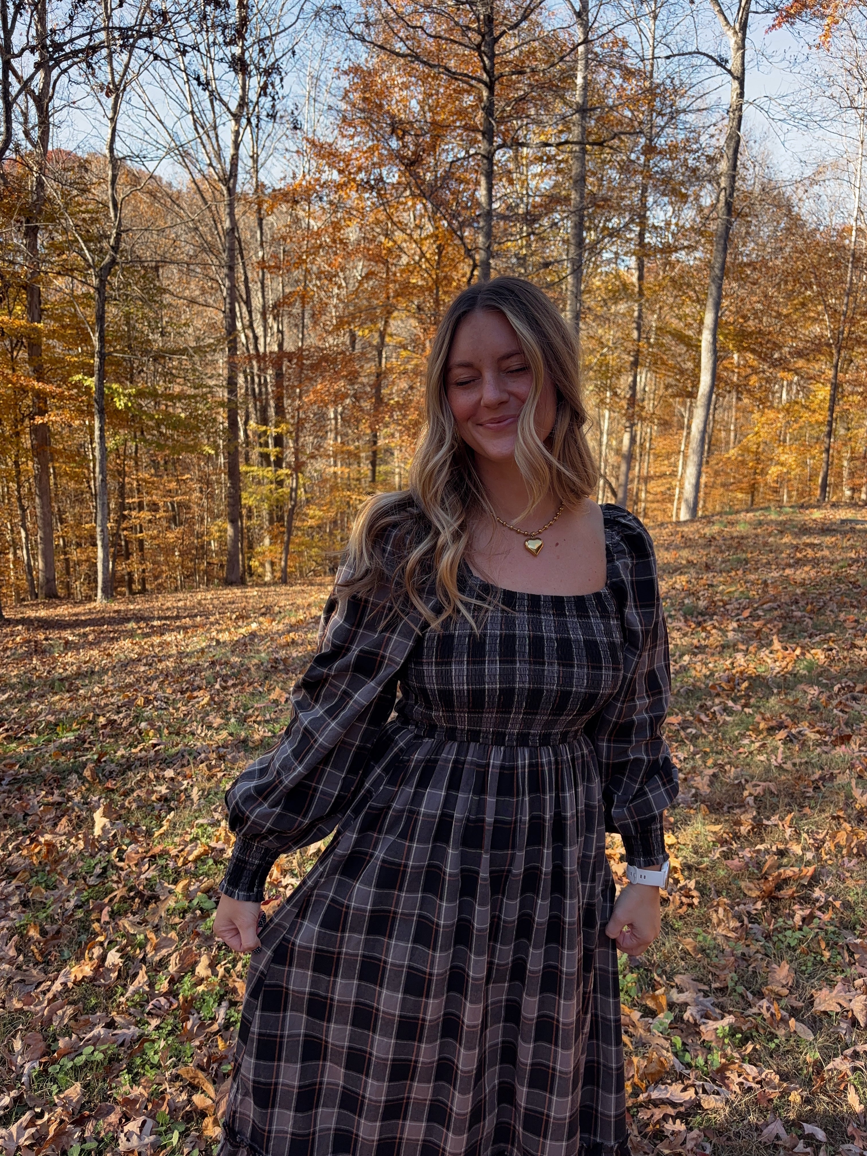 Plaid About You Dress
