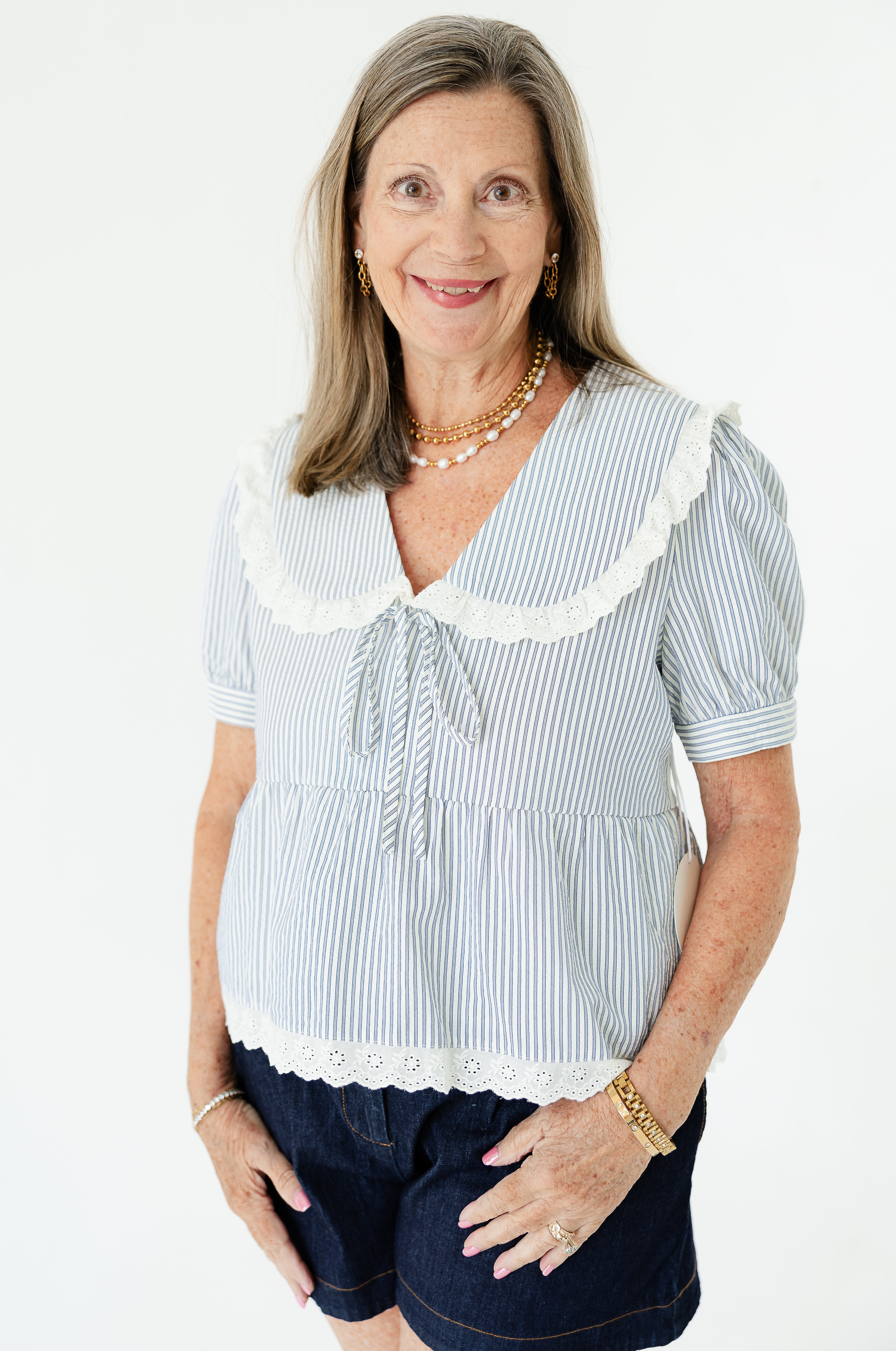 Chasing Stripes Blouse