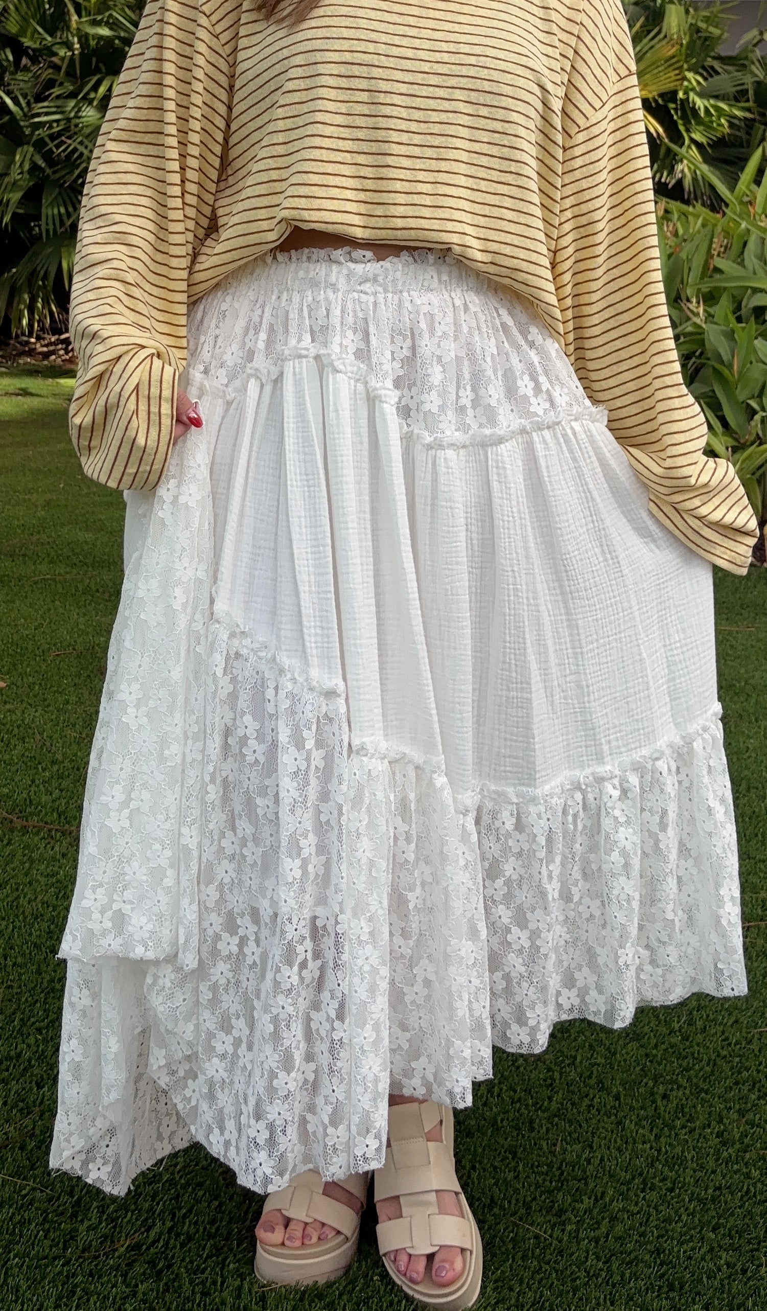 Sea Shell Lace Skirt