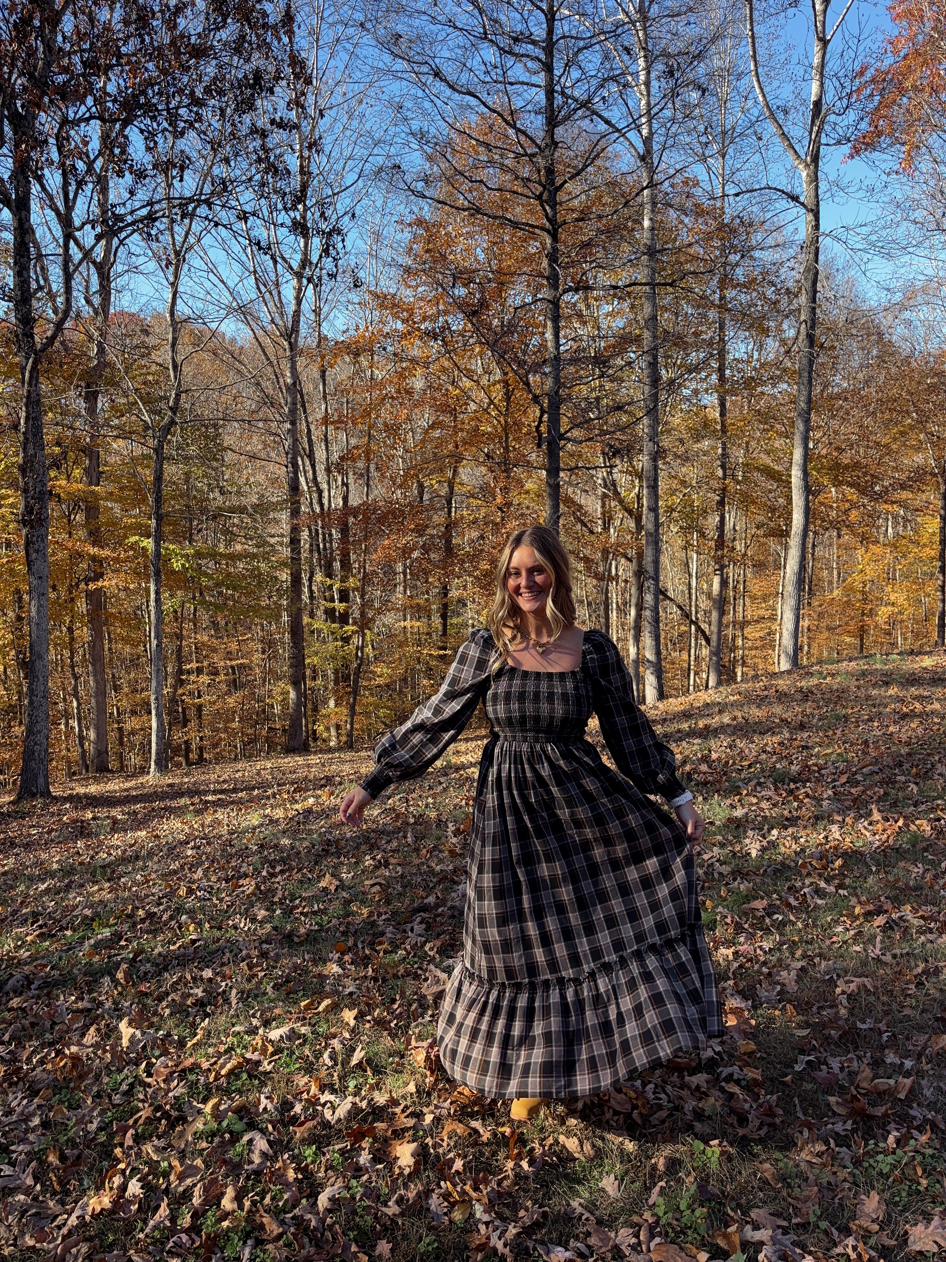 Plaid About You Dress