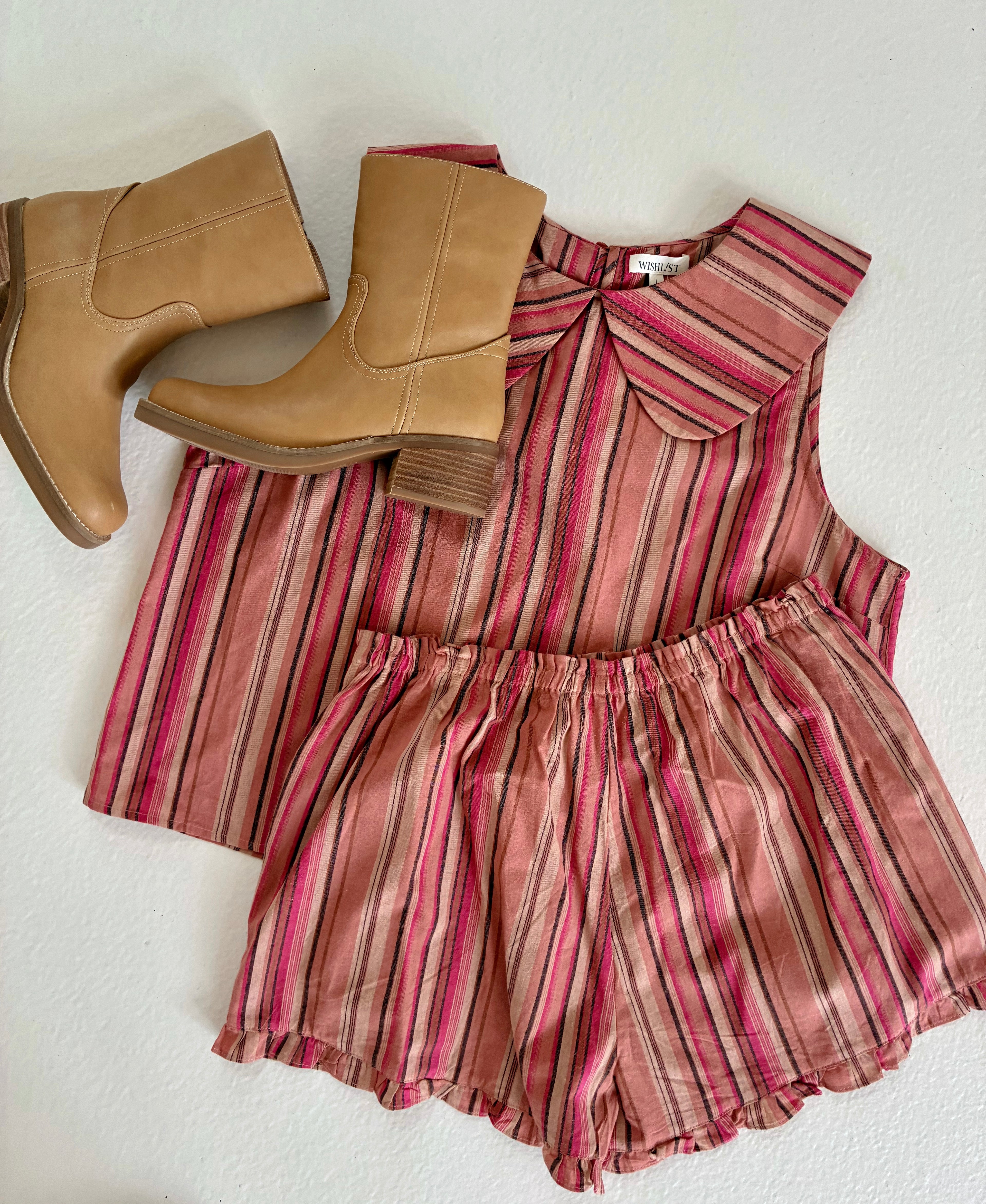 Sunset Nights Striped Set