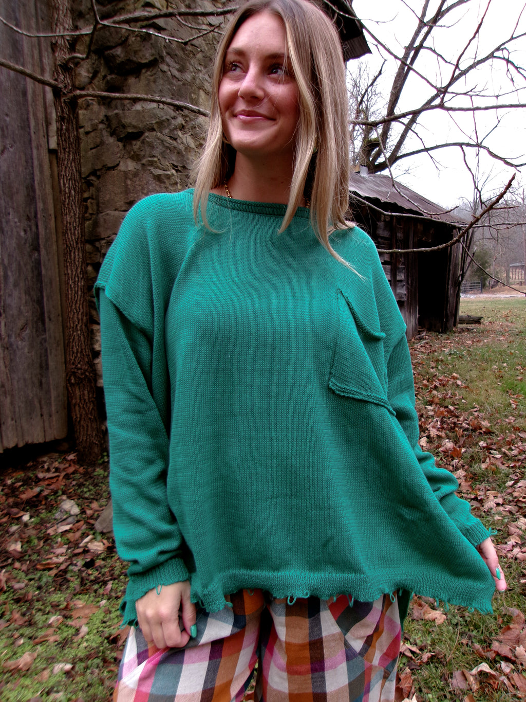 Emerald Lightweight Sweater