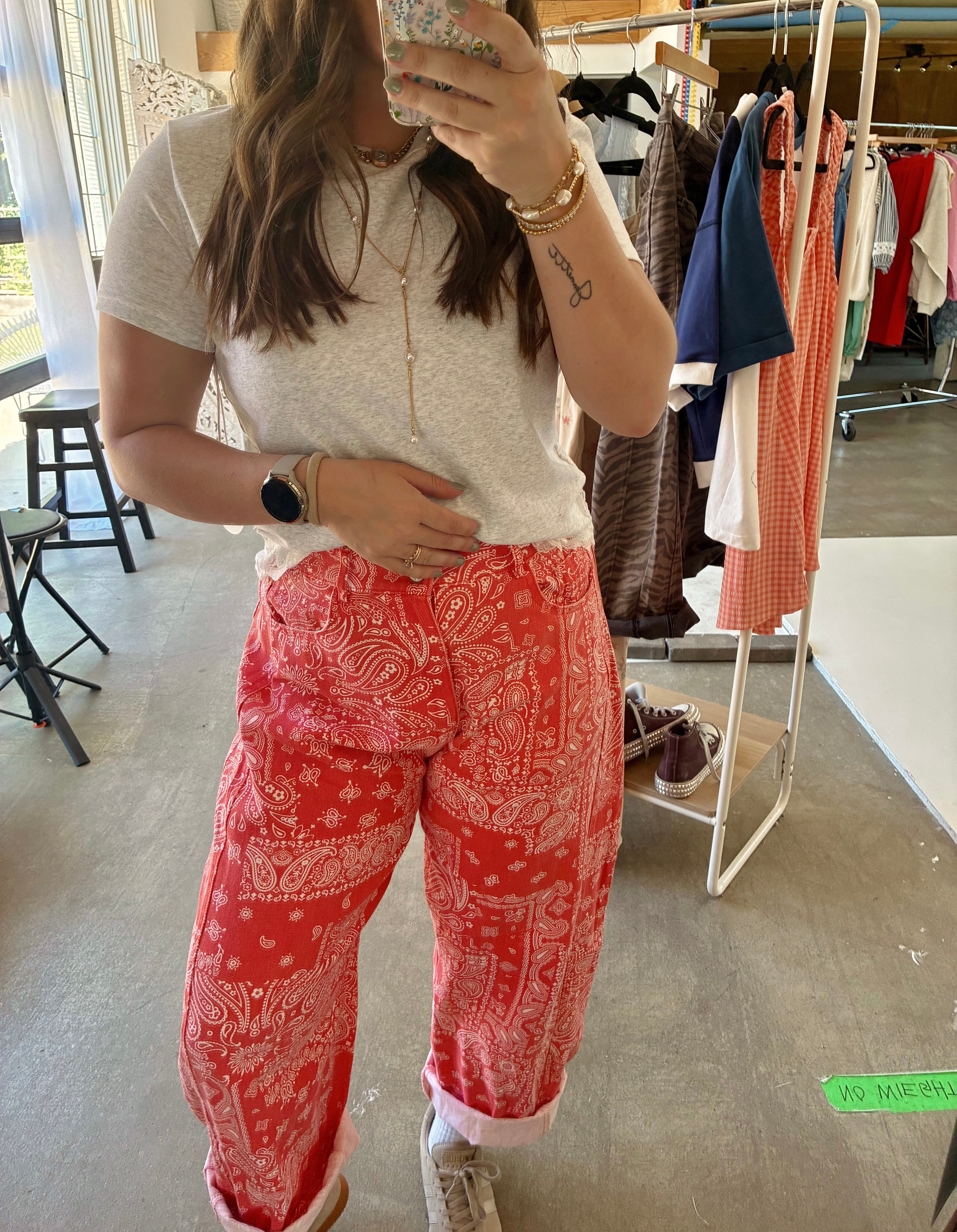 Cherry Pie Bandana Pants