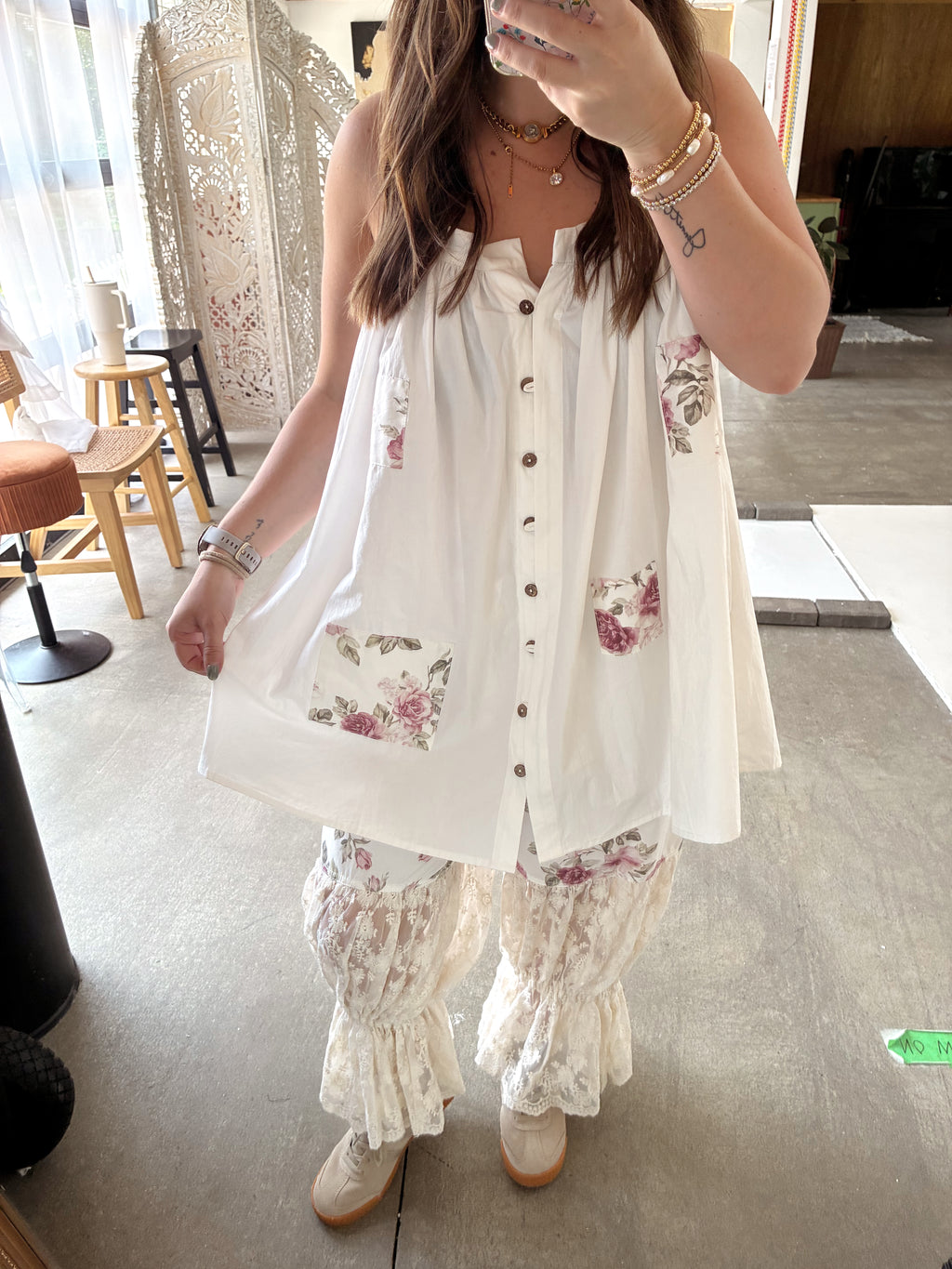 Tegan Floral Bloomers