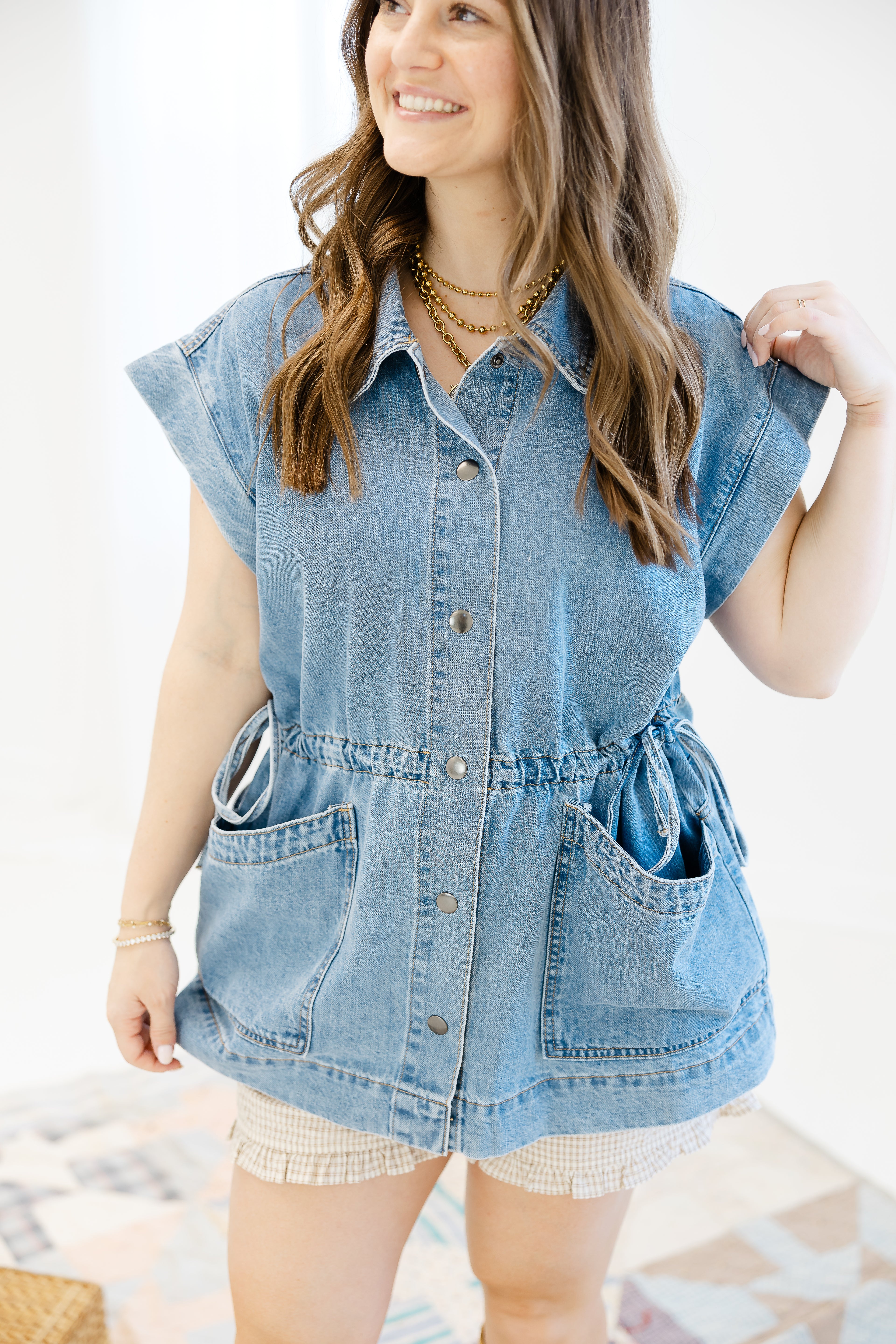 Darling Denim Vest