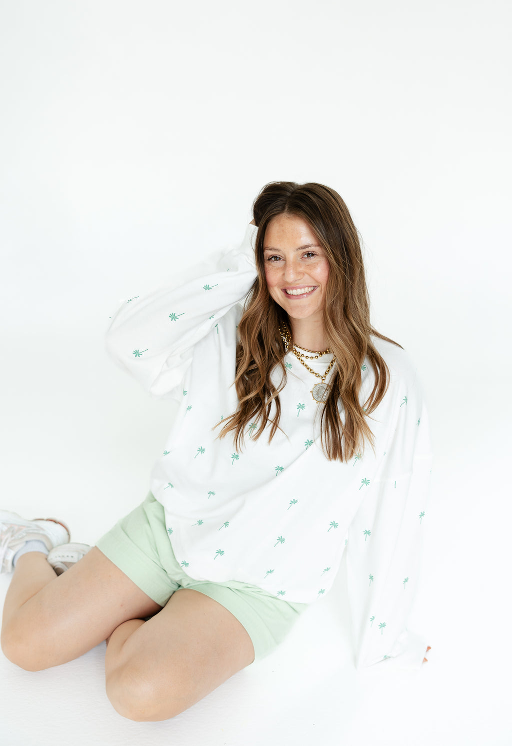 Palm Tree Lounge Crewneck