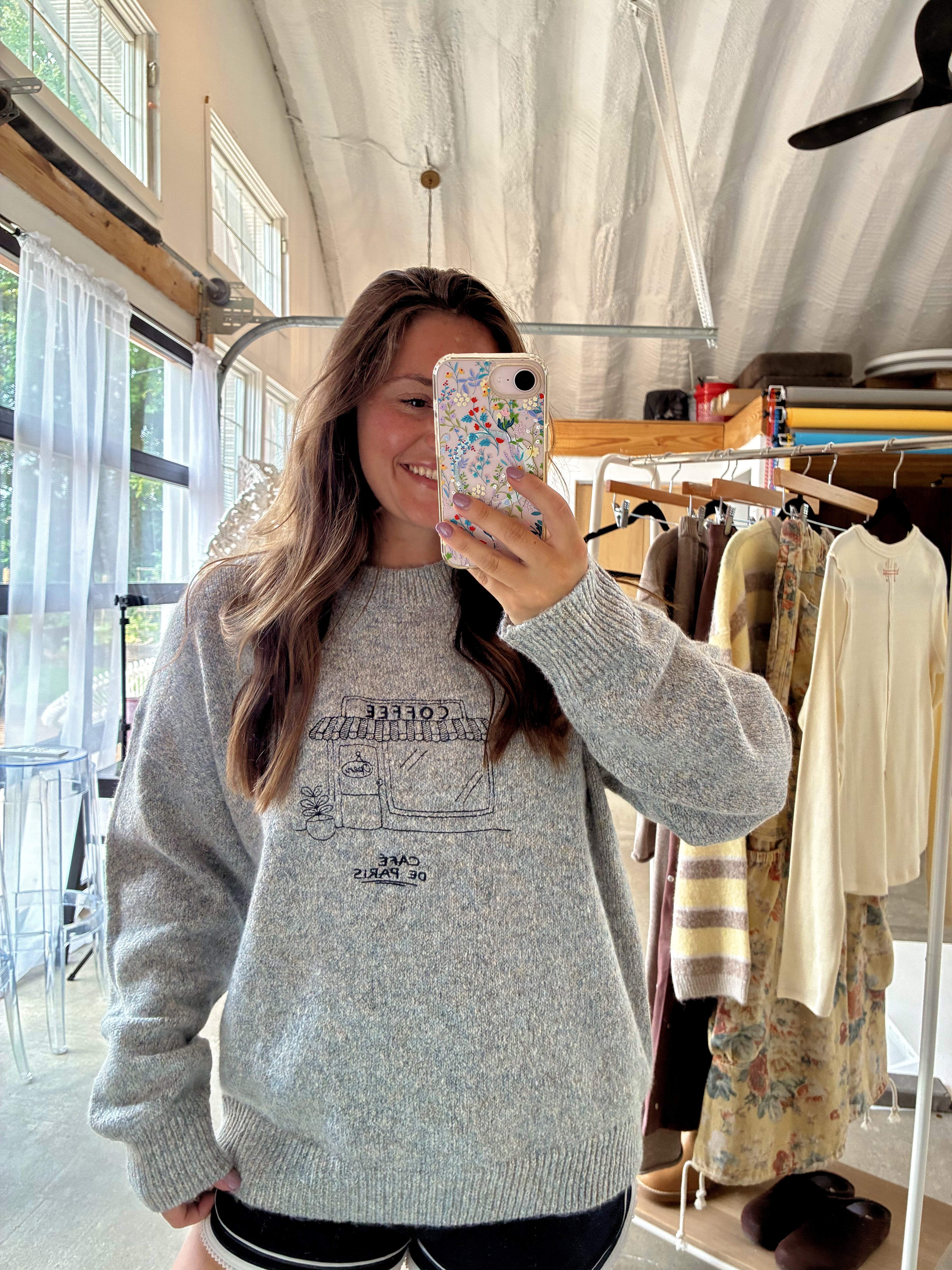 Cafe Lover Sweater